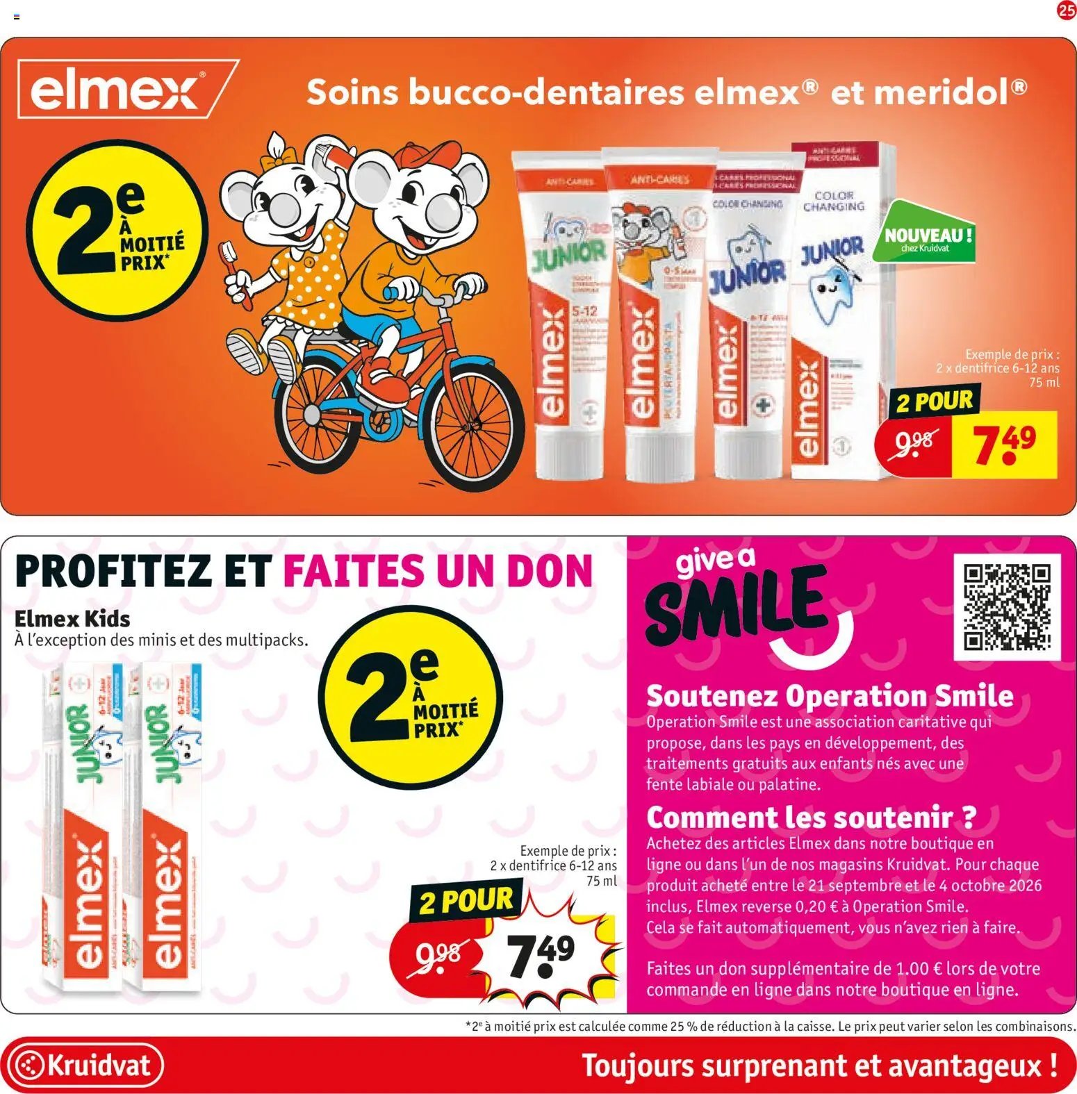Kruidvat folder van 22.09.2026 Kruidvat Publicité