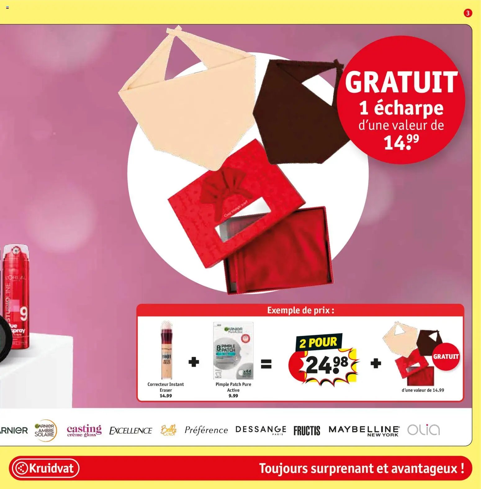 Kruidvat folder van 22.09.2026 Kruidvat Publicité