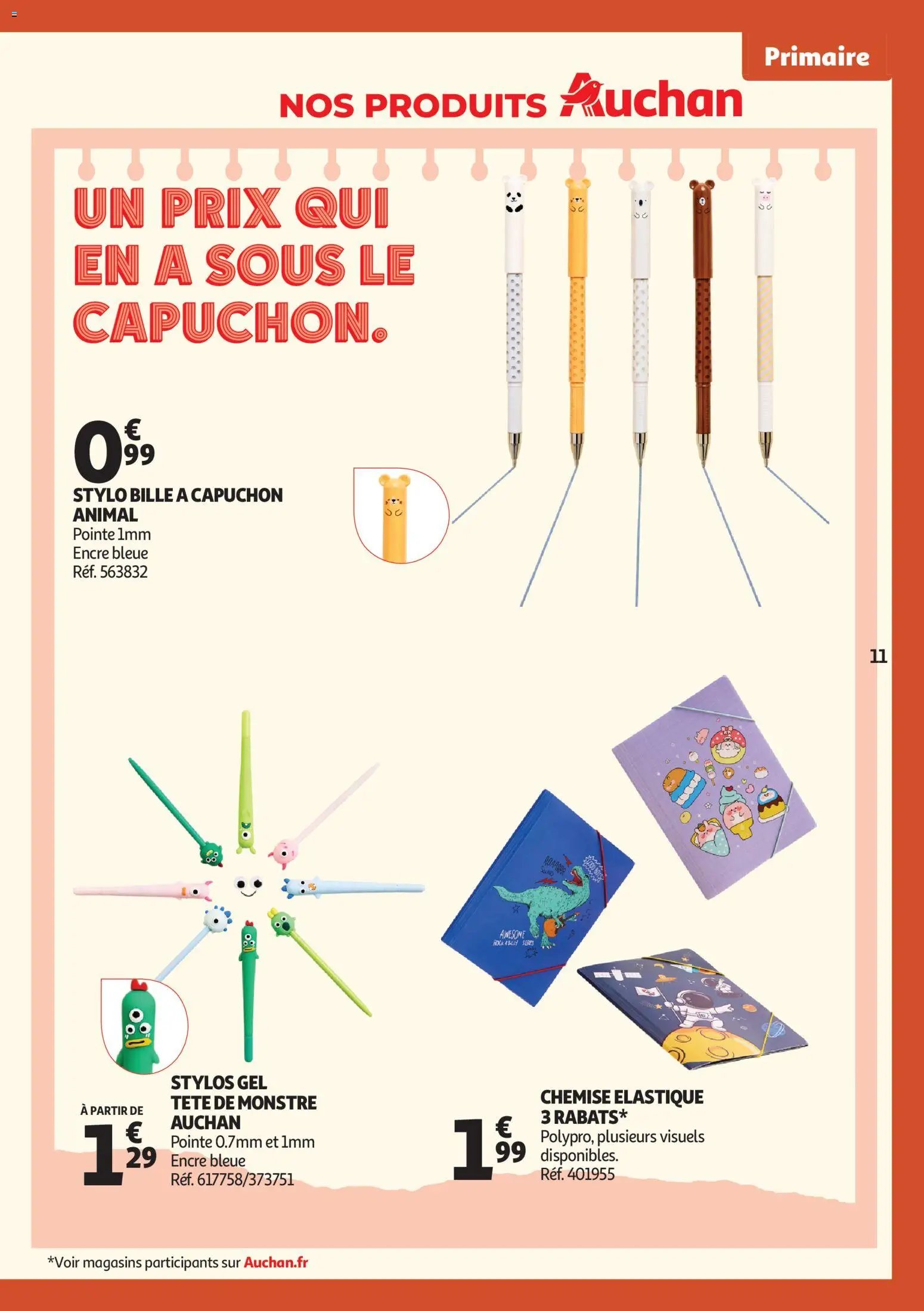 Auchan folder van 30.06.2026 Auchan Cartables, rentrée