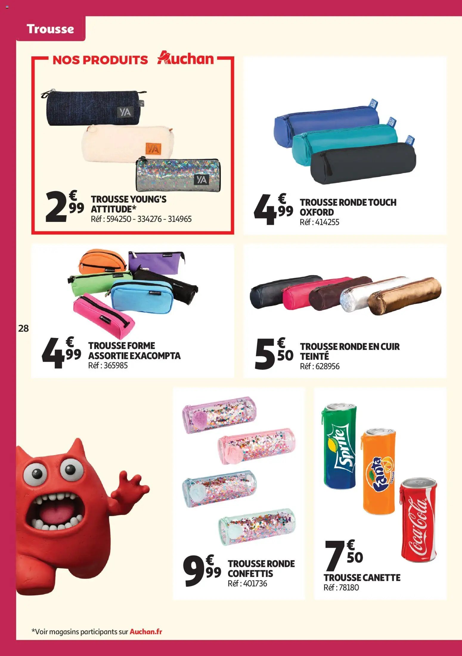 Auchan folder van 30.06.2026 Auchan Cartables, rentrée