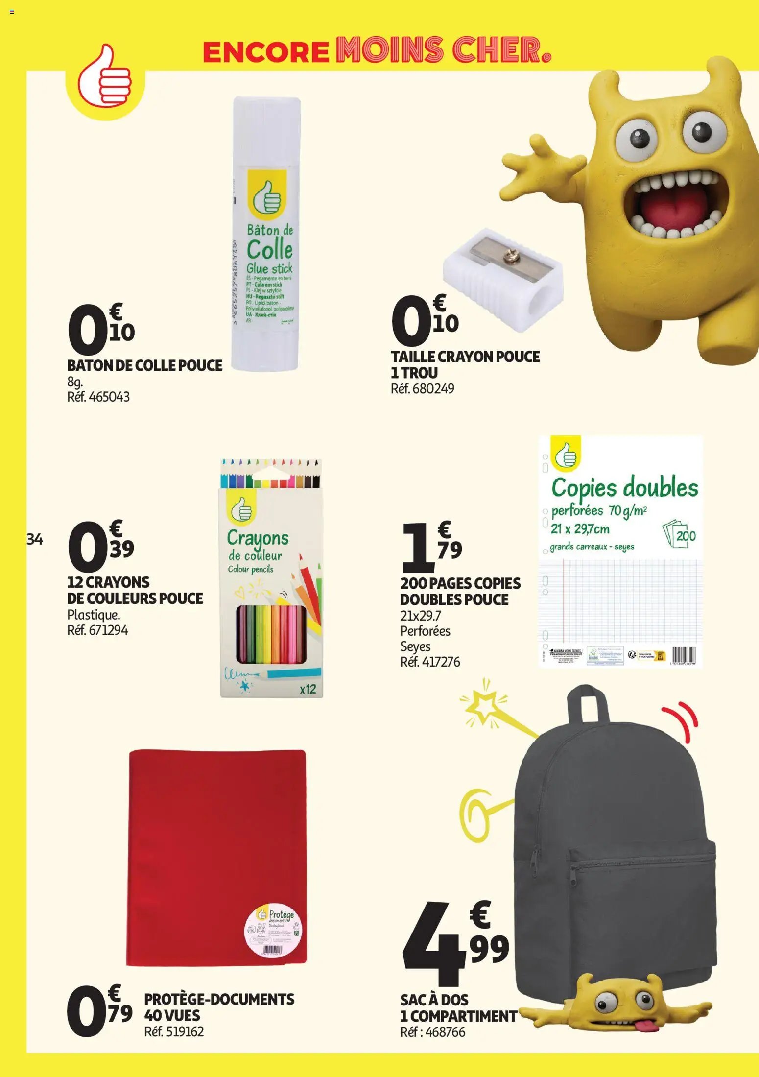 Auchan folder van 30.06.2026 Auchan Cartables, rentrée