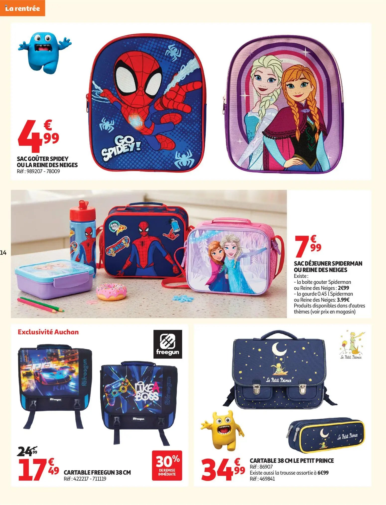 Auchan folder van 04.08.2026 Auchan Rentrée scolaire hypers