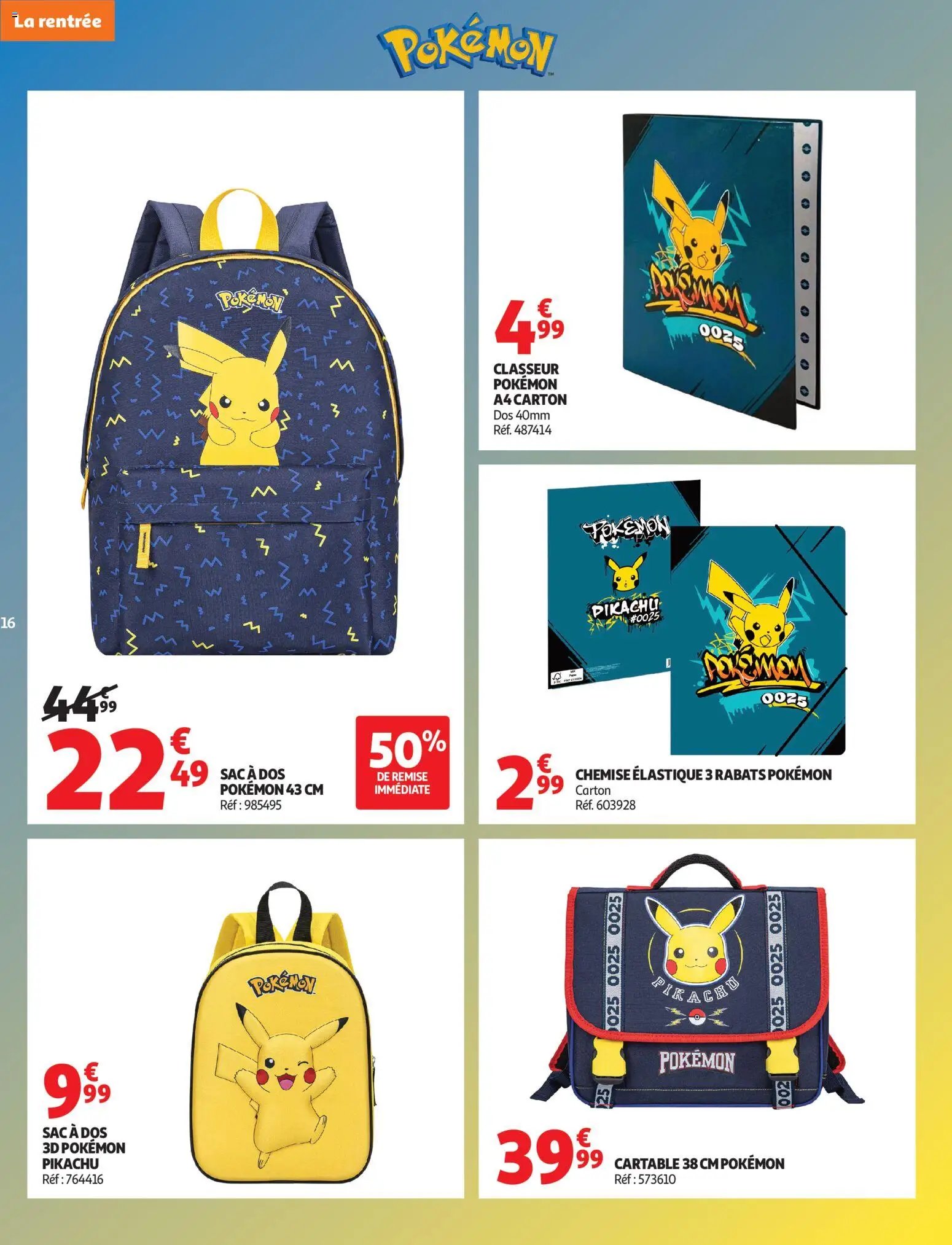 Auchan folder van 04.08.2026 Auchan Rentrée scolaire hypers