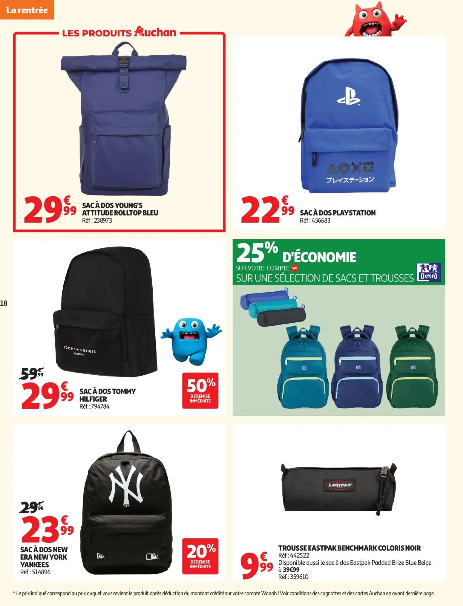 Auchan folder van 04.08.2026 Auchan Rentrée scolaire hypers