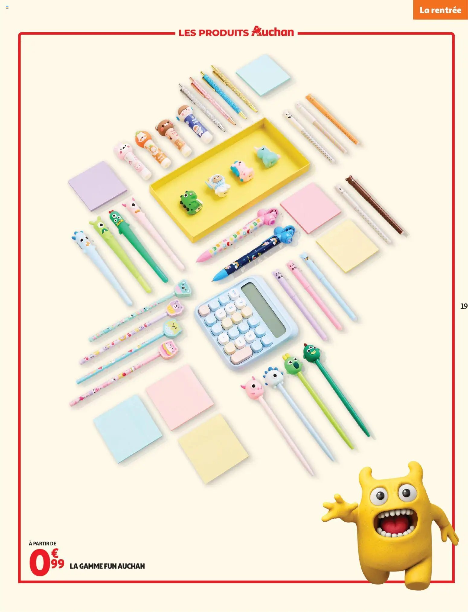 Auchan folder van 04.08.2026 Auchan Rentrée scolaire hypers