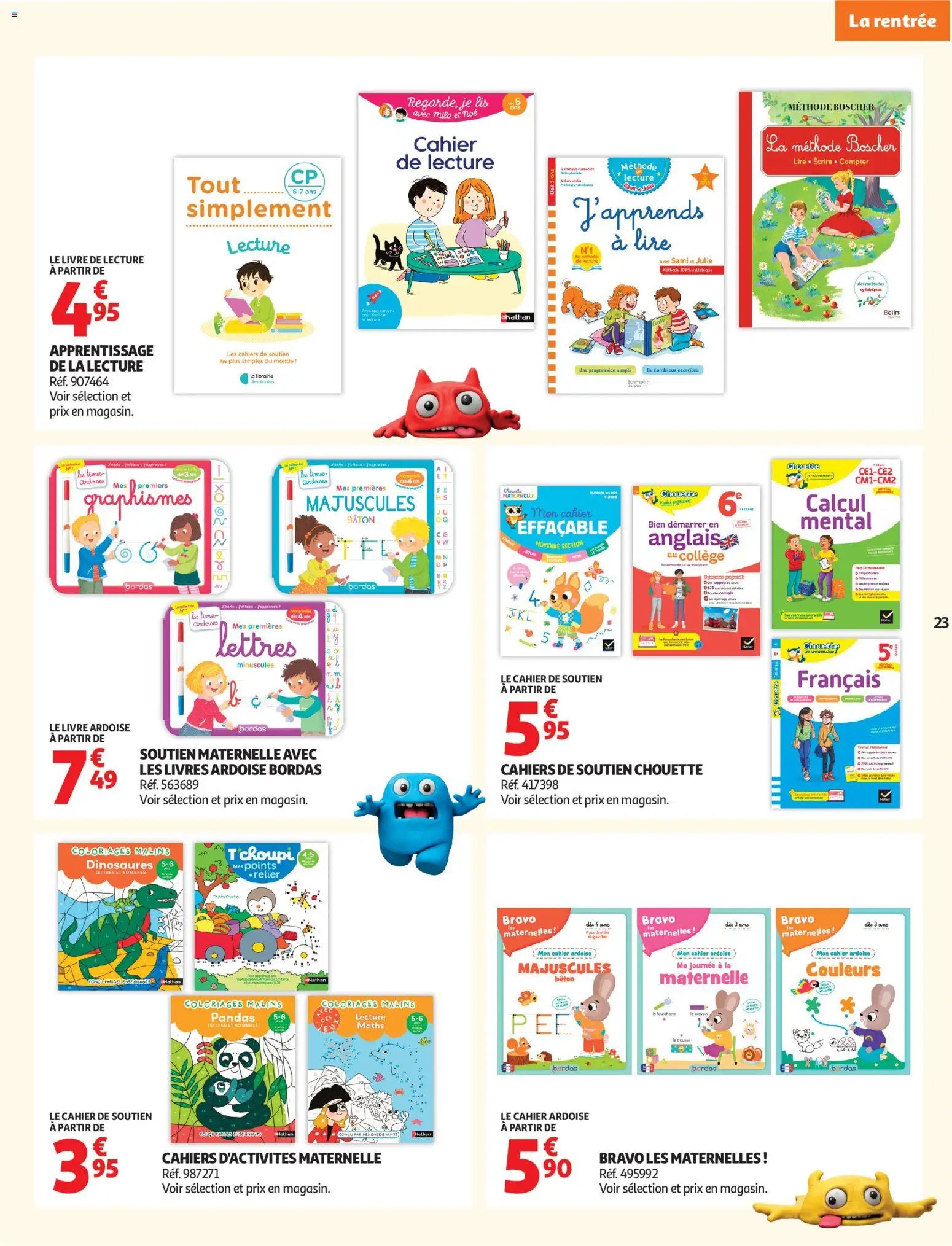 Auchan folder van 04.08.2026 Auchan Rentrée scolaire hypers