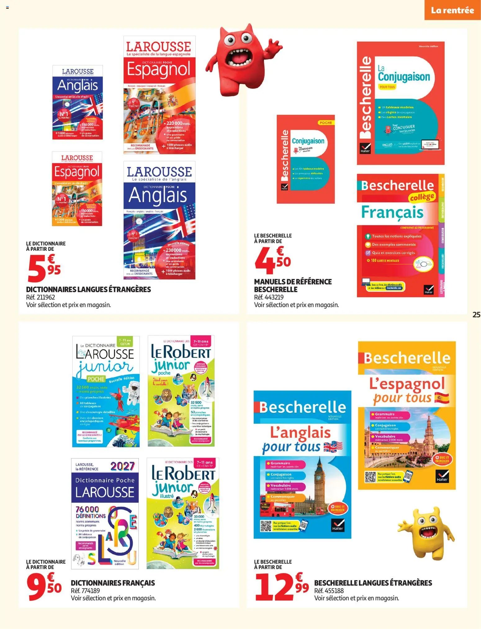 Auchan folder van 04.08.2026 Auchan Rentrée scolaire hypers