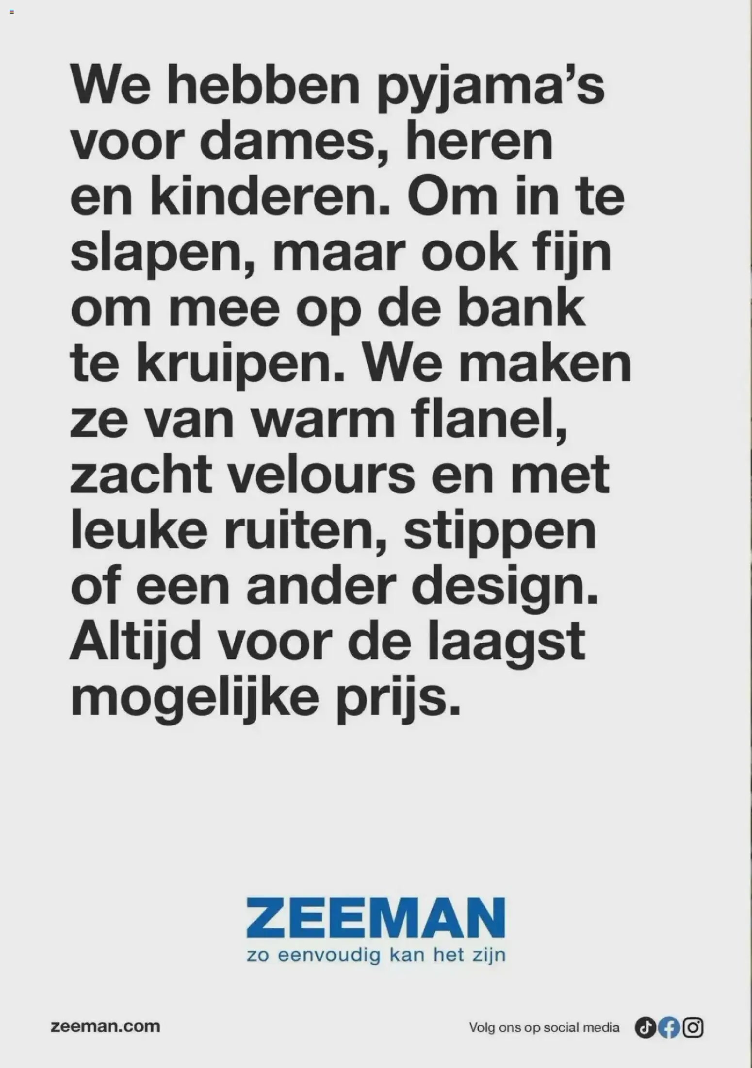 Zeeman folder vanaf 24/10/2026