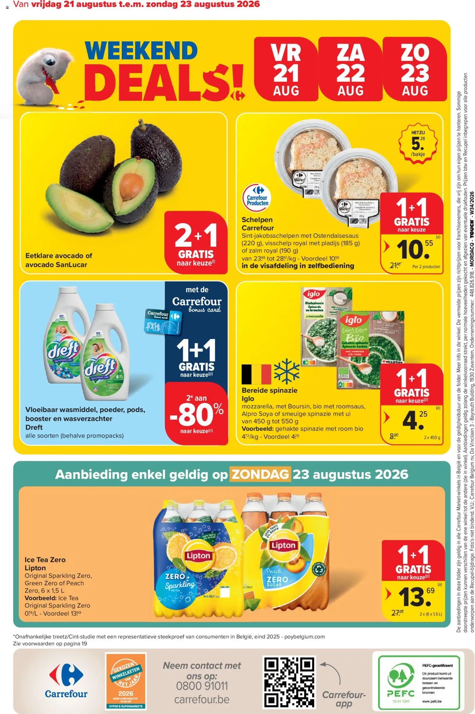 Carrefour market folder van 19.08.2026 Carrefour market Folder