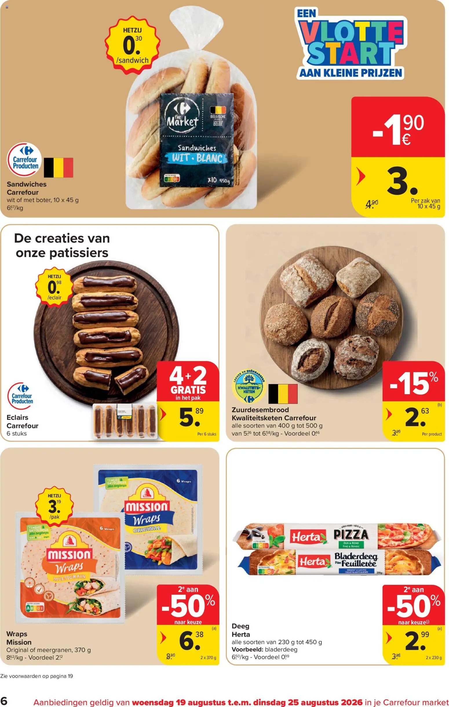 Carrefour market folder van 19.08.2026 Carrefour market Folder