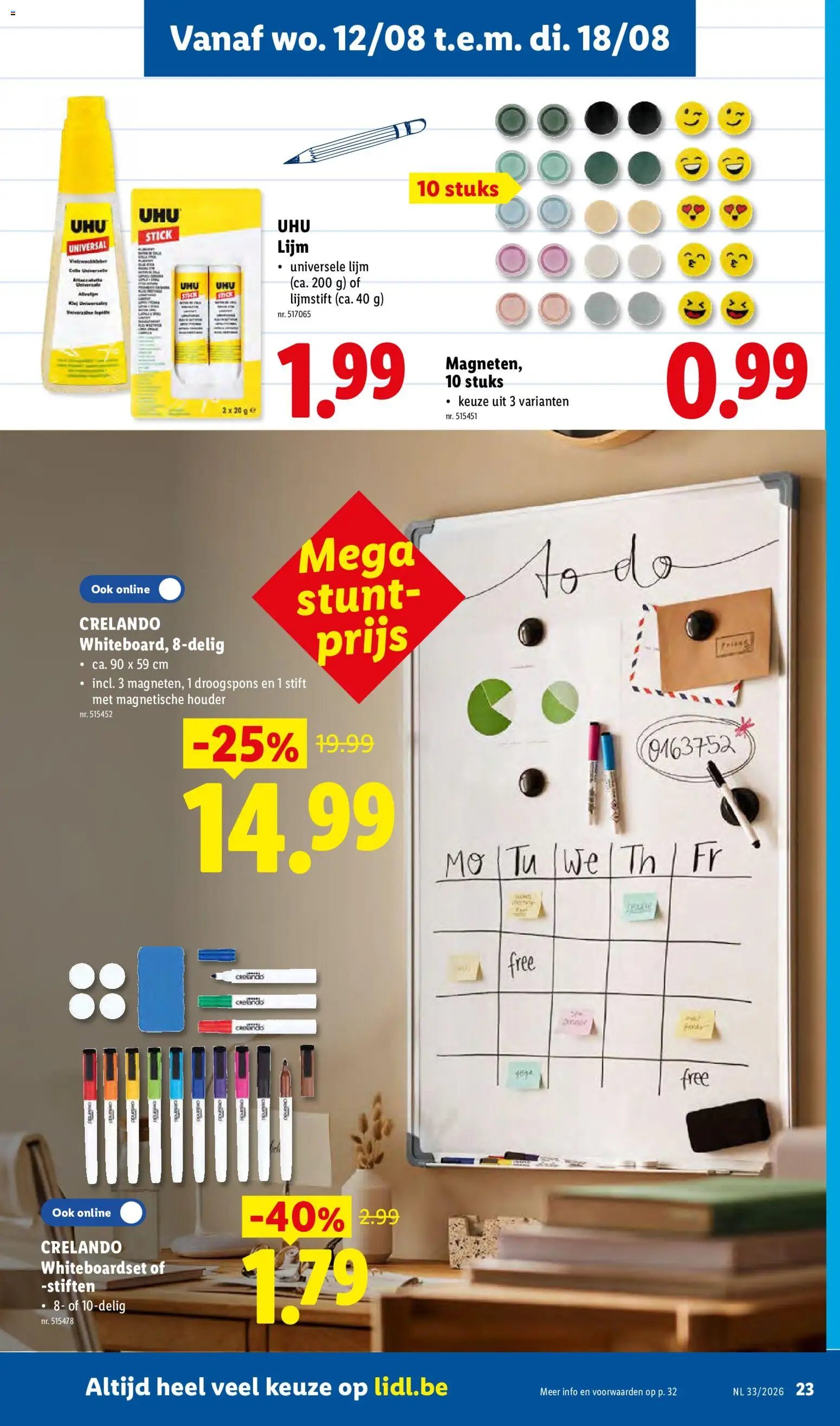 Lidl folder van 10.08.2026 Lidl Folder week 33