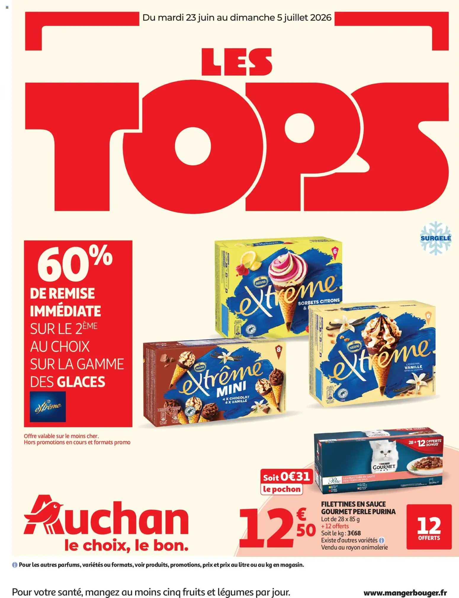 Auchan folder van 23.06.2026 Auchan Tops promos hypers