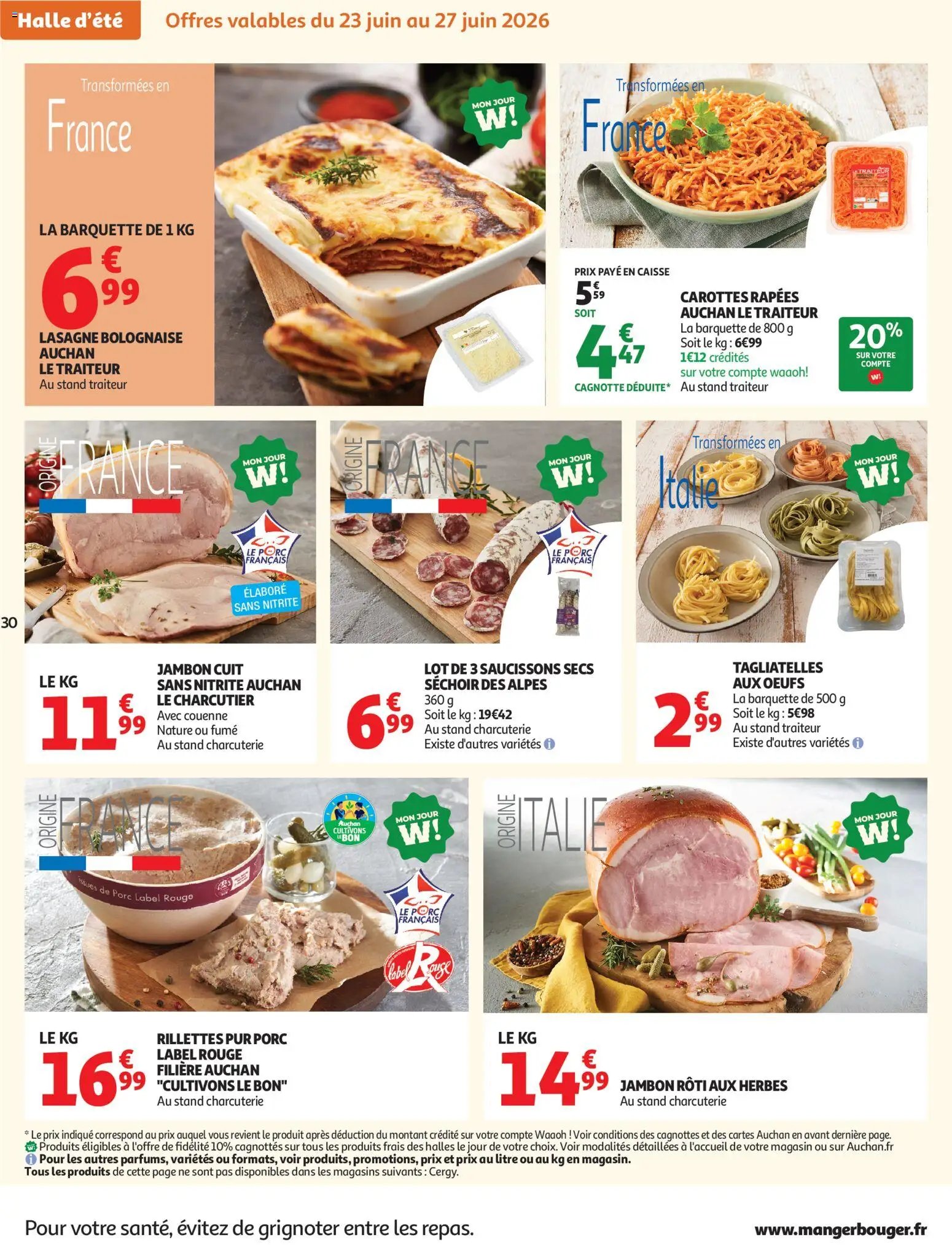 Auchan folder van 23.06.2026 Auchan Tops promos hypers
