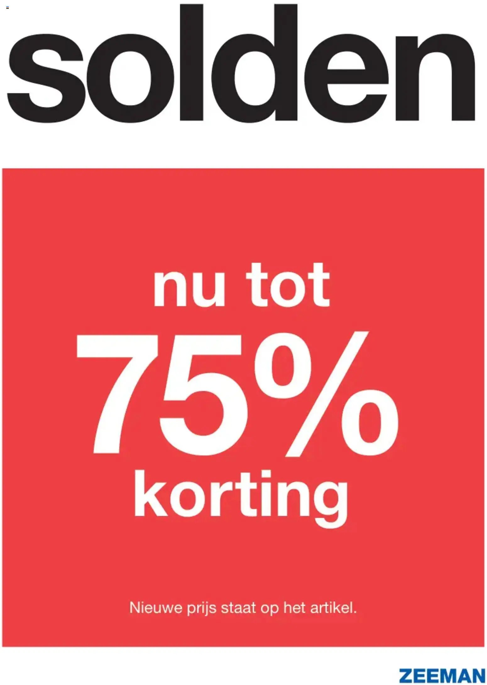 Zeeman folder van 18.07.2026 Zeeman Folder