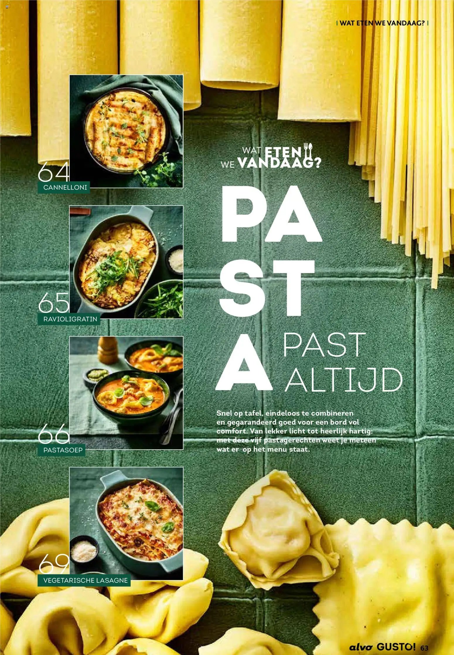 Alvo folder van 01.10.2026 Alvo Gusto