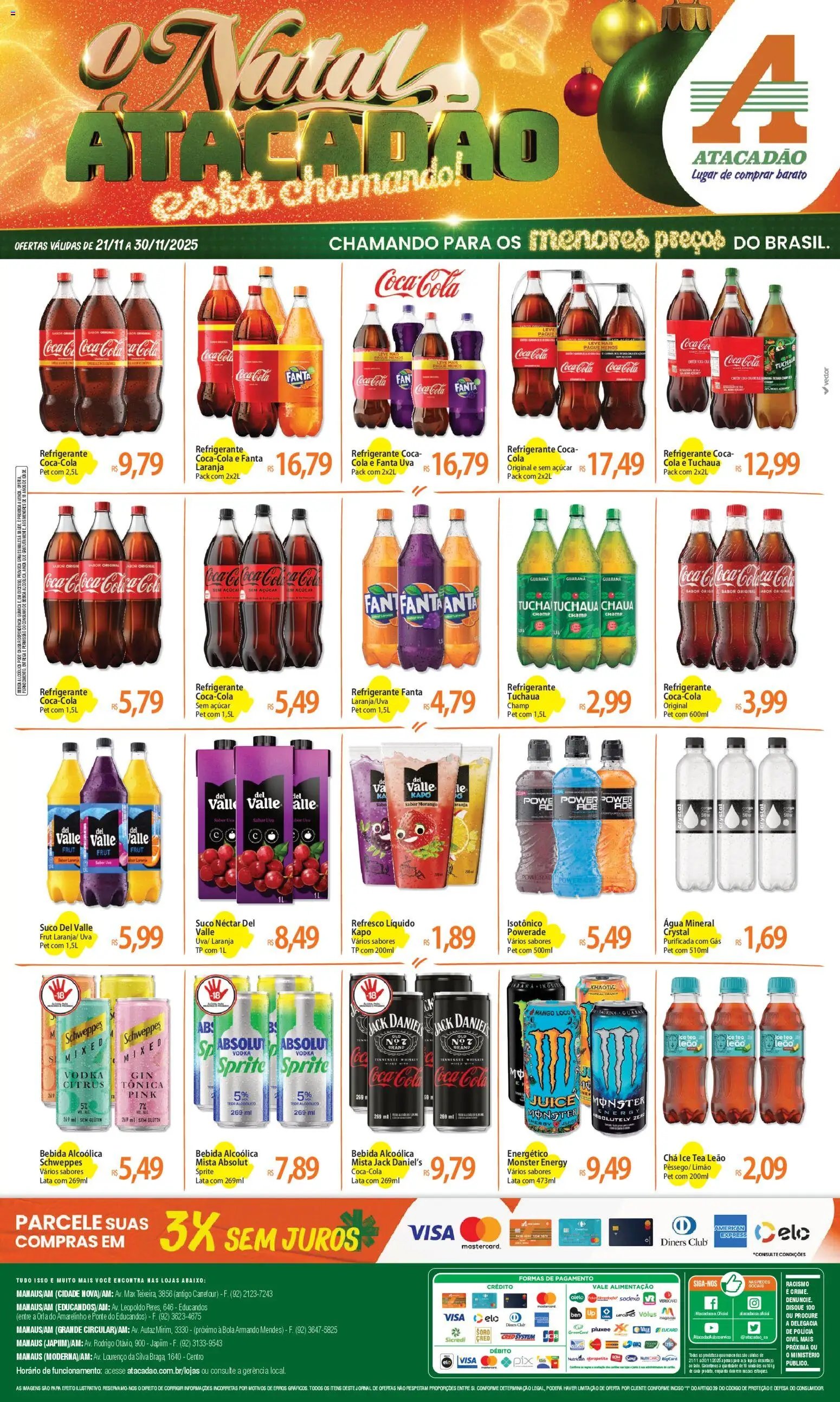 Atacadão folheto a partir de 21/11/2025 Ofertas - AM (2025-11-21 - 2025-11-30)