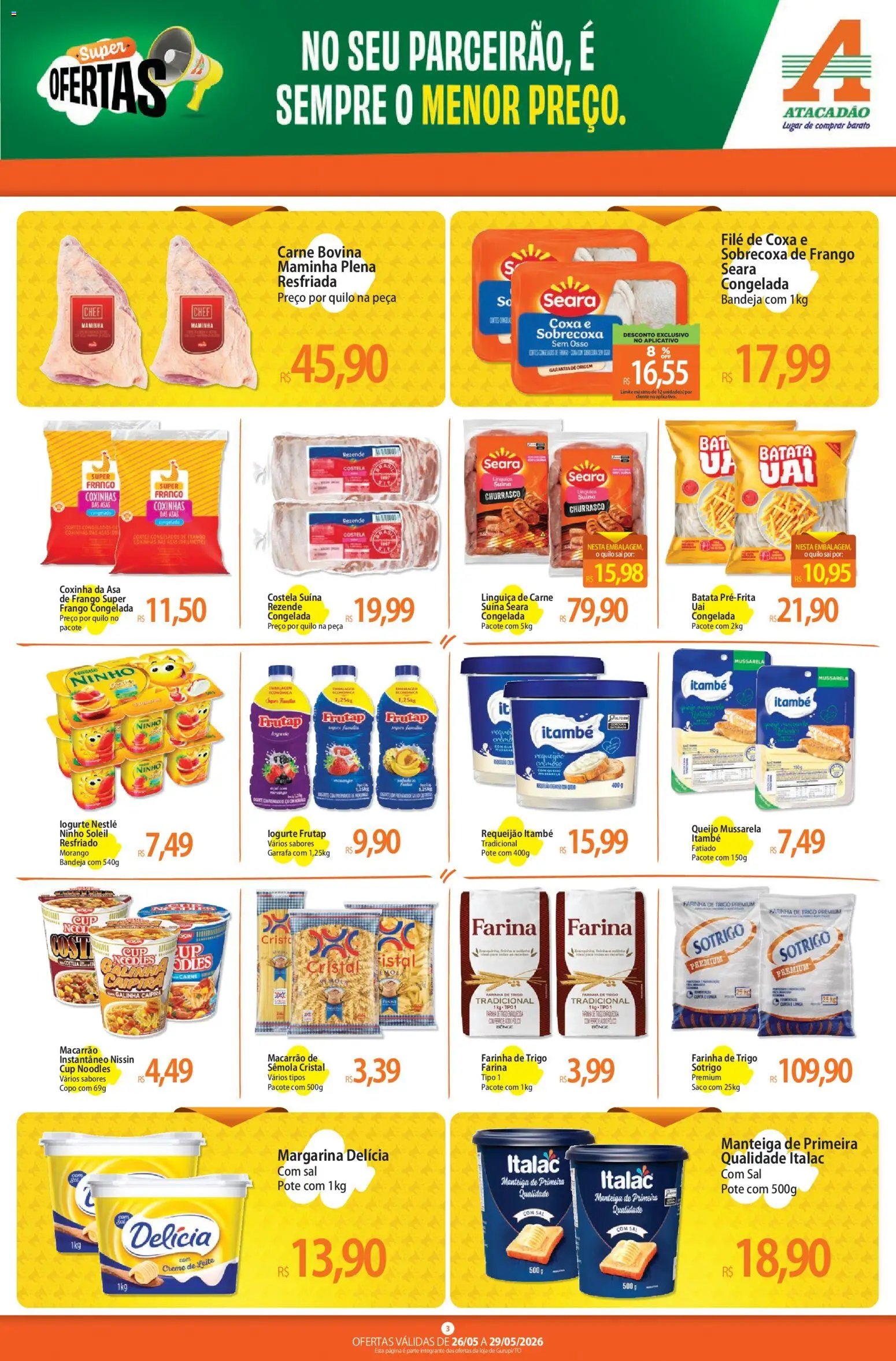 Atacadão folheto a partir de 26/05/2026 Atacadão ofertas - TO (2026-05-26 - 2026-05-29)
