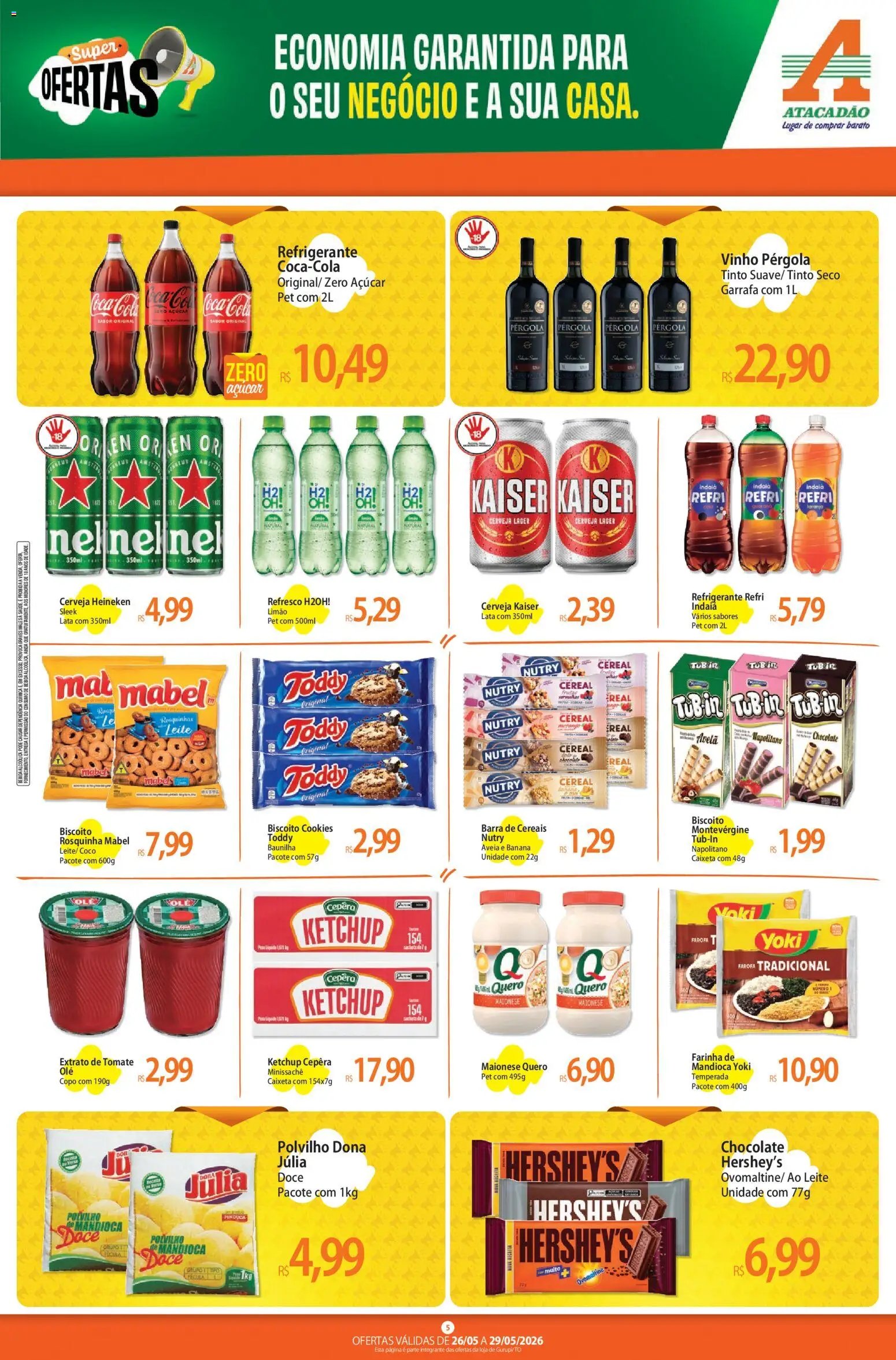 Atacadão folheto a partir de 26/05/2026 Atacadão ofertas - TO (2026-05-26 - 2026-05-29)