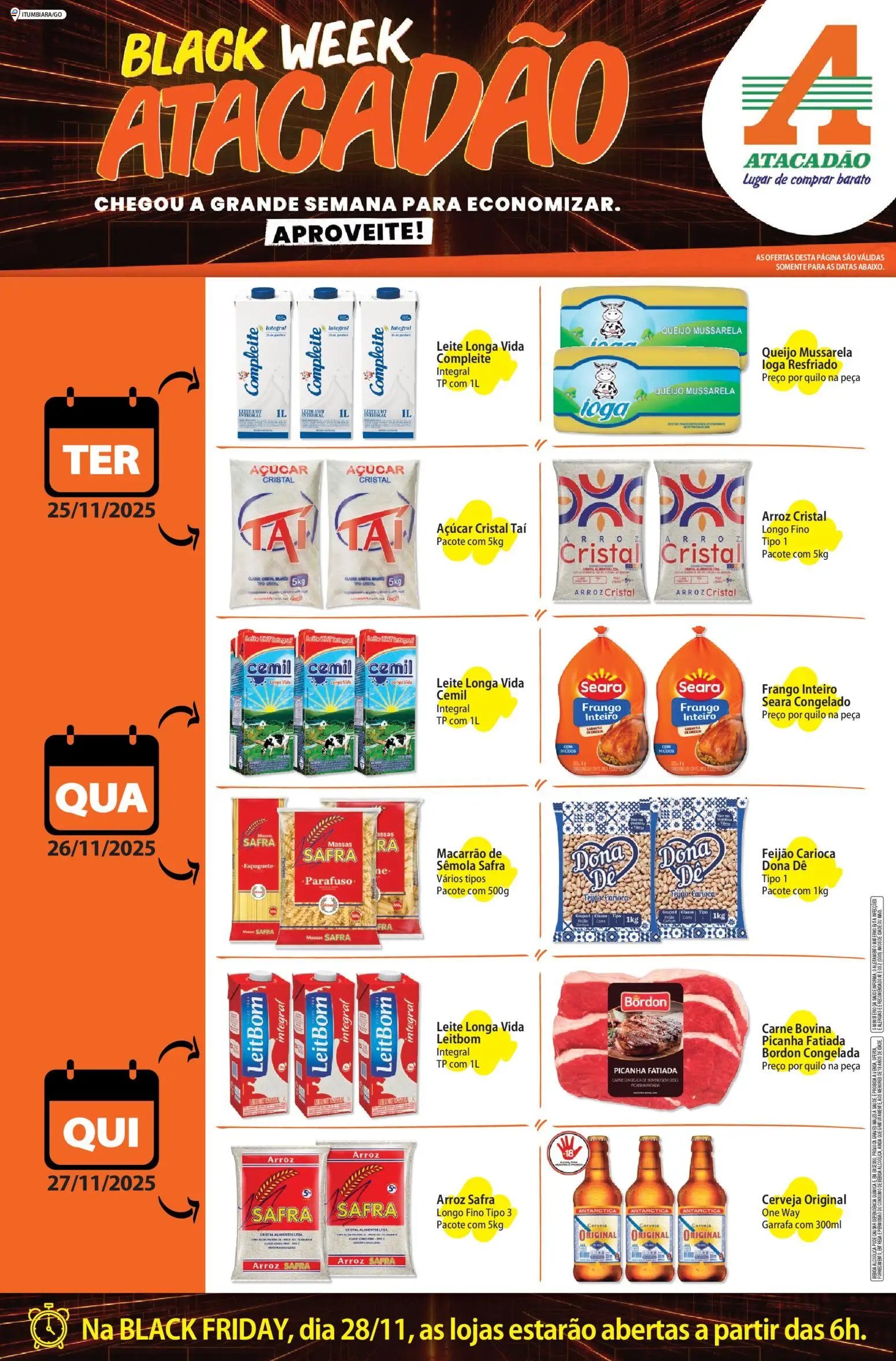Atacadão folheto a partir de 25/11/2025 Ofertas - GO (2025-11-25 - 2025-11-27)