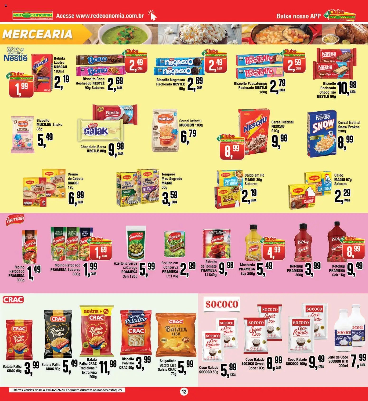 RedEconomia folheto a partir de 01/04/2026 RedEconomia ofertas (2026-04-01 - 2026-04-15)