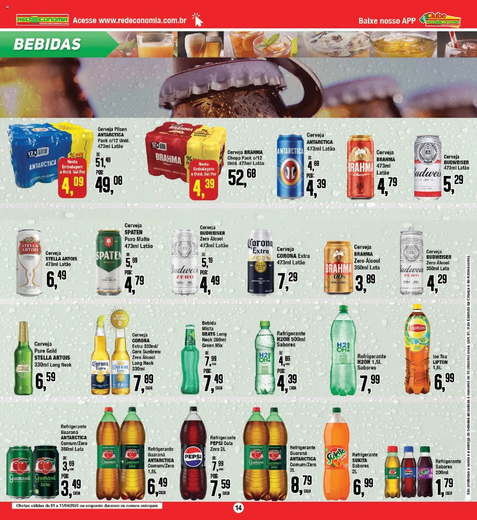 RedEconomia folheto a partir de 01/04/2026 RedEconomia ofertas (2026-04-01 - 2026-04-15)