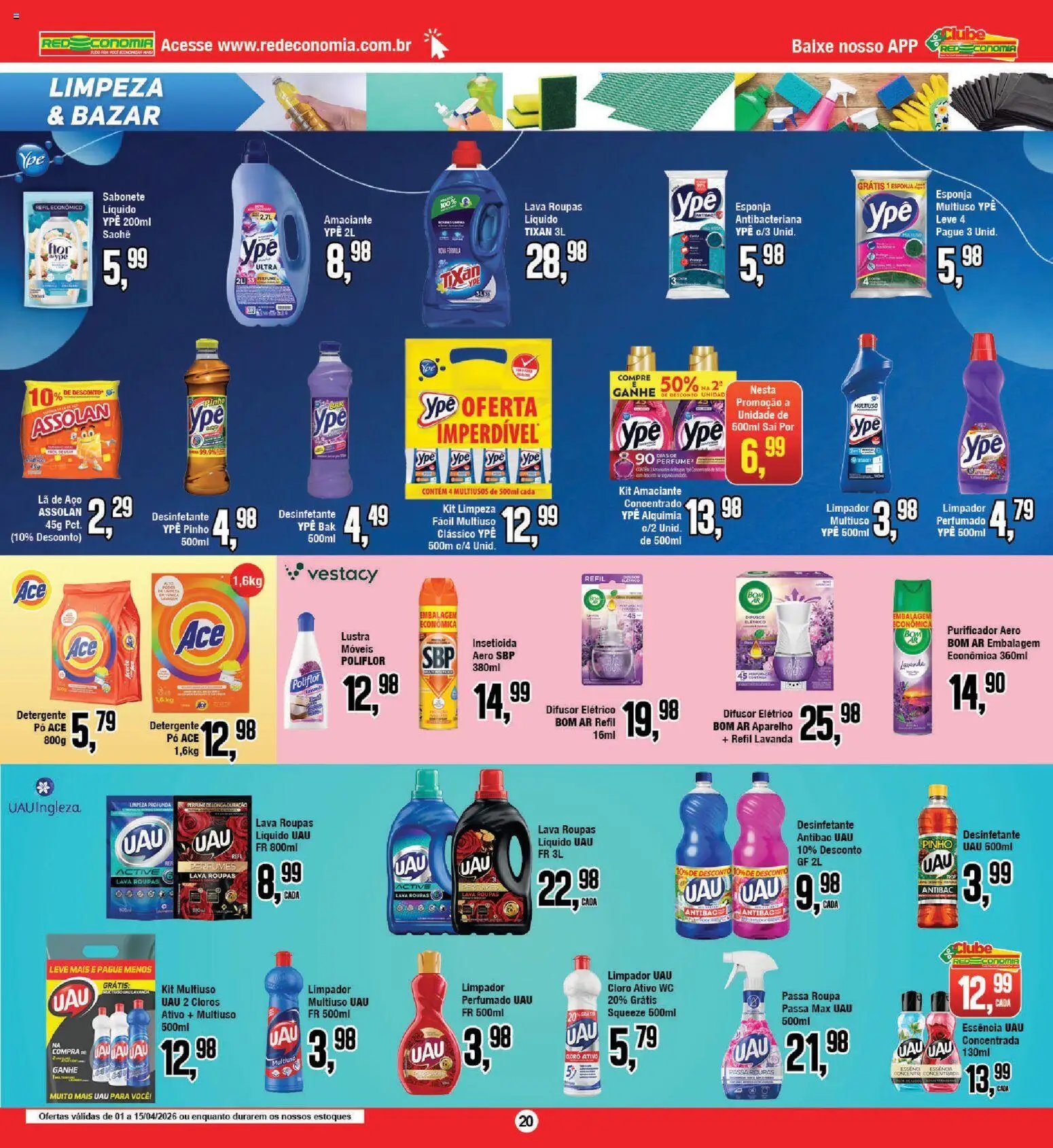 RedEconomia folheto a partir de 01/04/2026 RedEconomia ofertas (2026-04-01 - 2026-04-15)