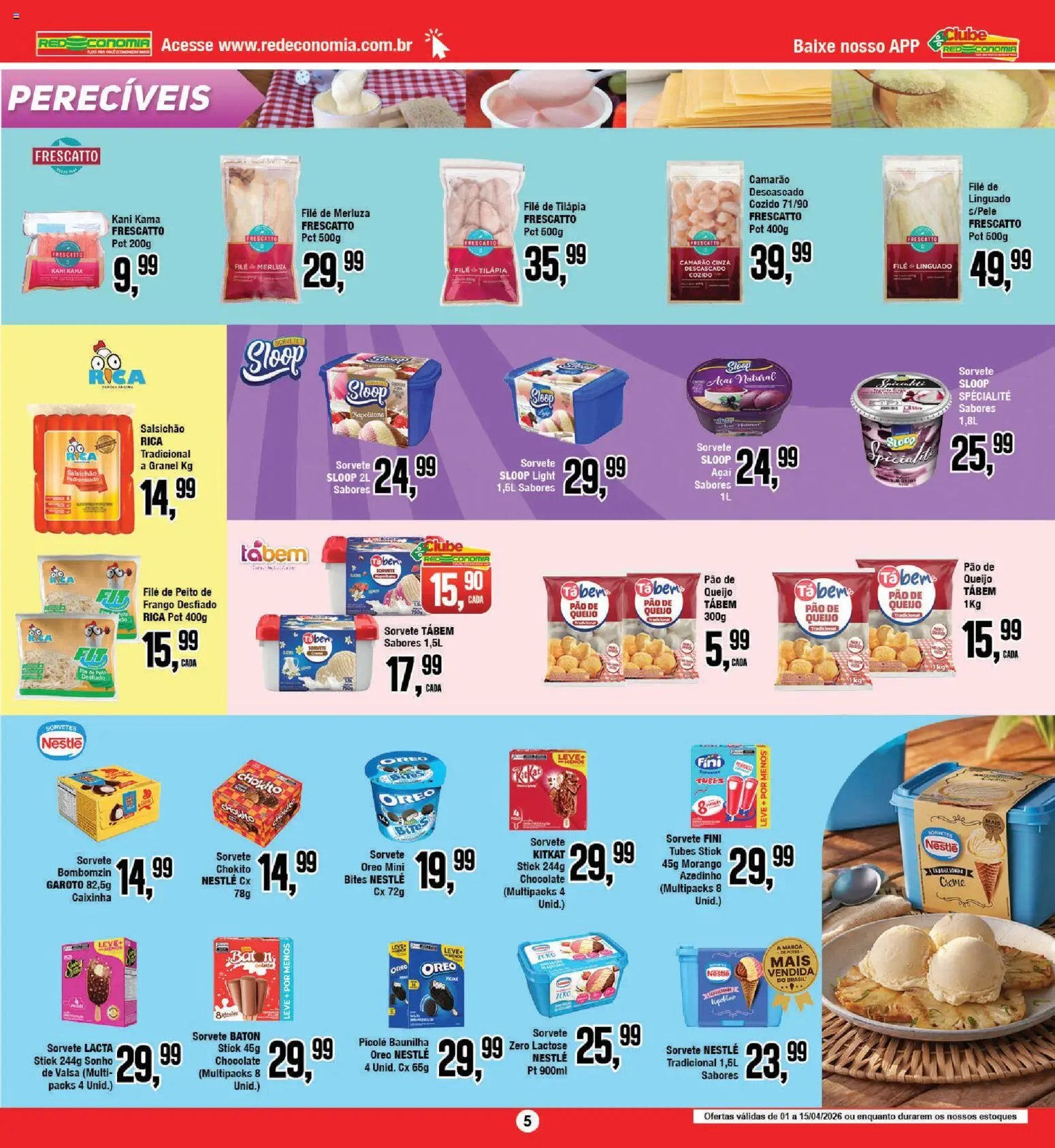 RedEconomia folheto a partir de 01/04/2026 RedEconomia ofertas (2026-04-01 - 2026-04-15)