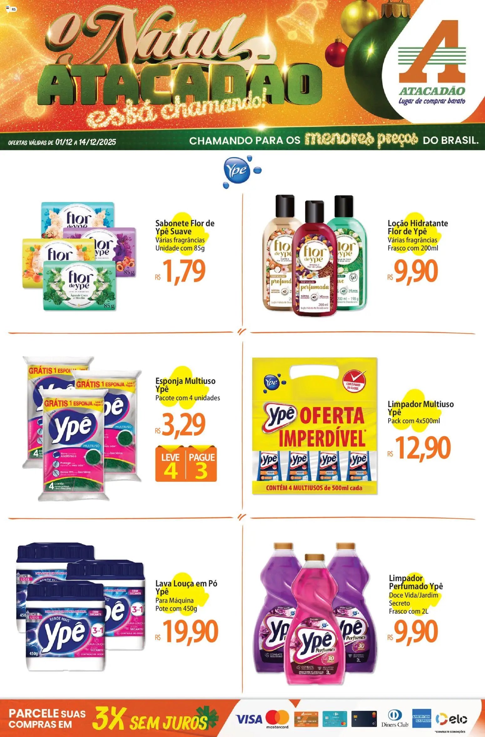 Atacadão folheto a partir de 01/12/2025 Ofertas - RS (2025-12-01 - 2025-12-14)