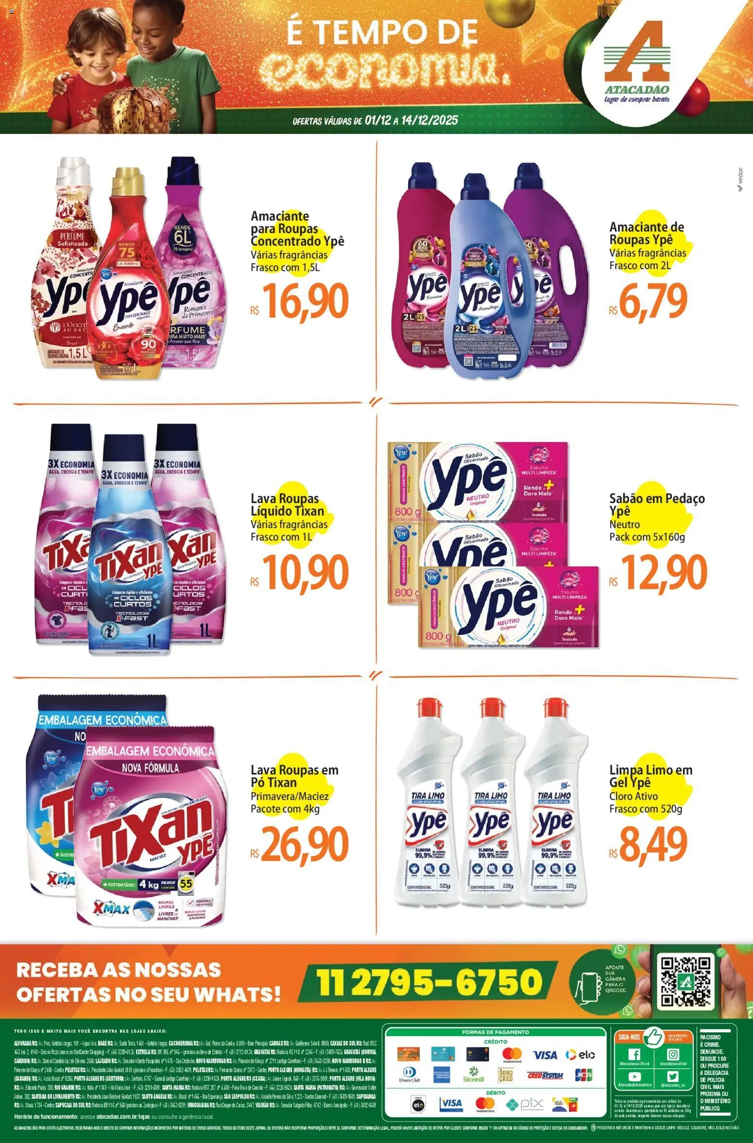 Atacadão folheto a partir de 01/12/2025 Ofertas - RS (2025-12-01 - 2025-12-14)