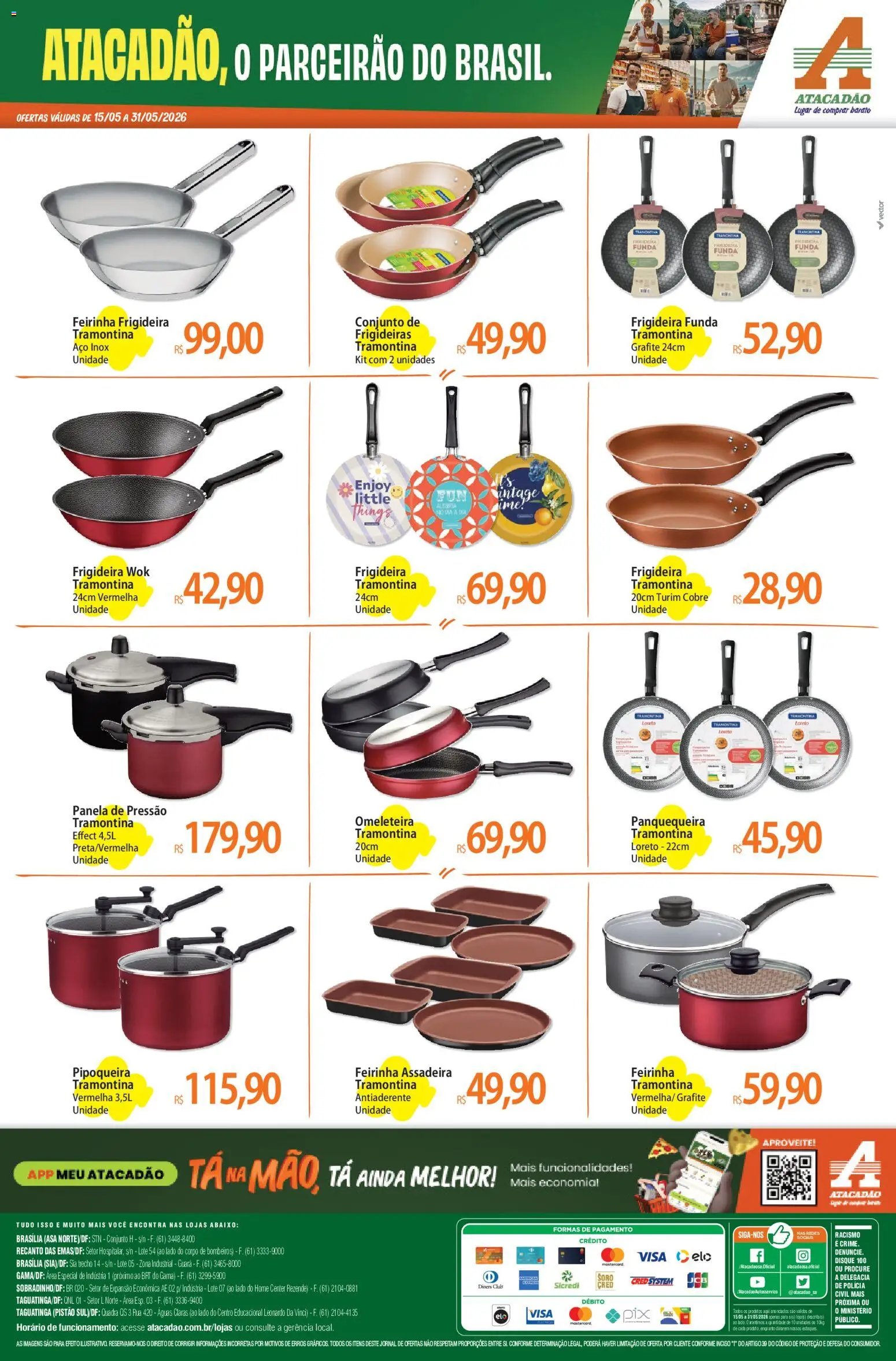 Atacadão folheto a partir de 15/05/2026 Atacadão ofertas - DF (2026-05-15 - 2026-05-31)