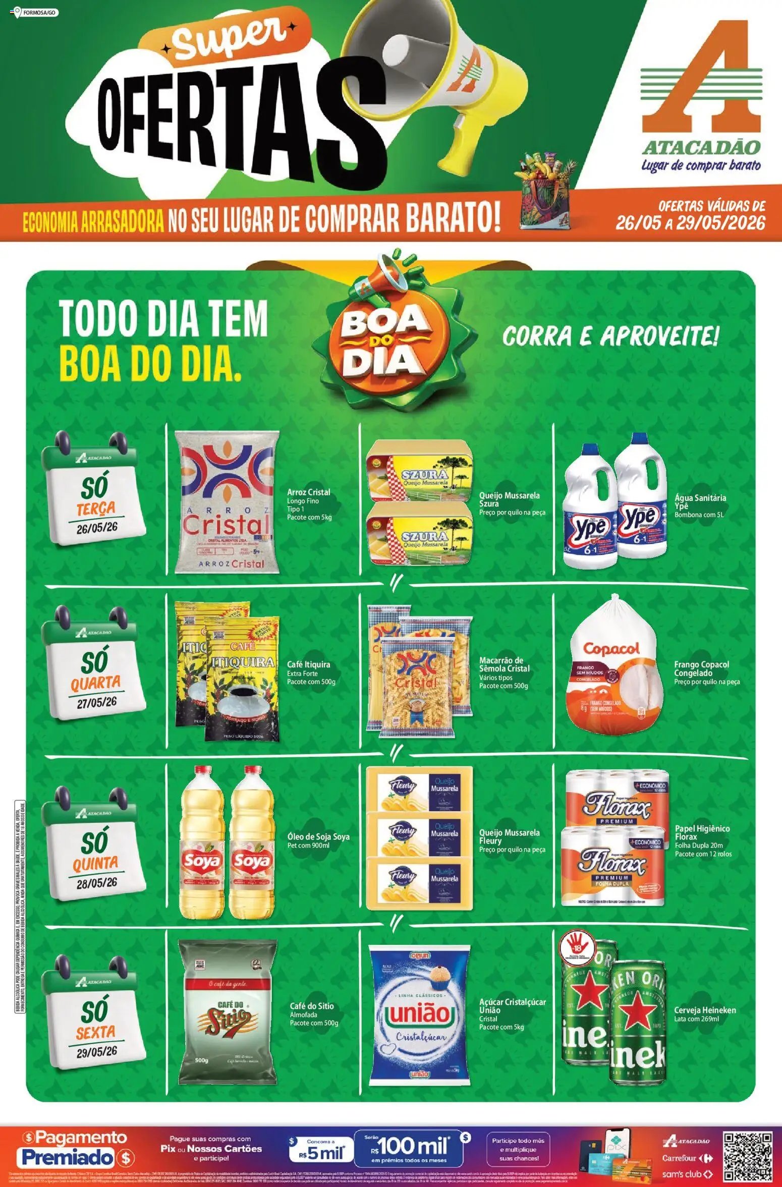 Atacadão folheto a partir de 26/05/2026 Atacadão ofertas - GO (2026-05-26 - 2026-05-29)