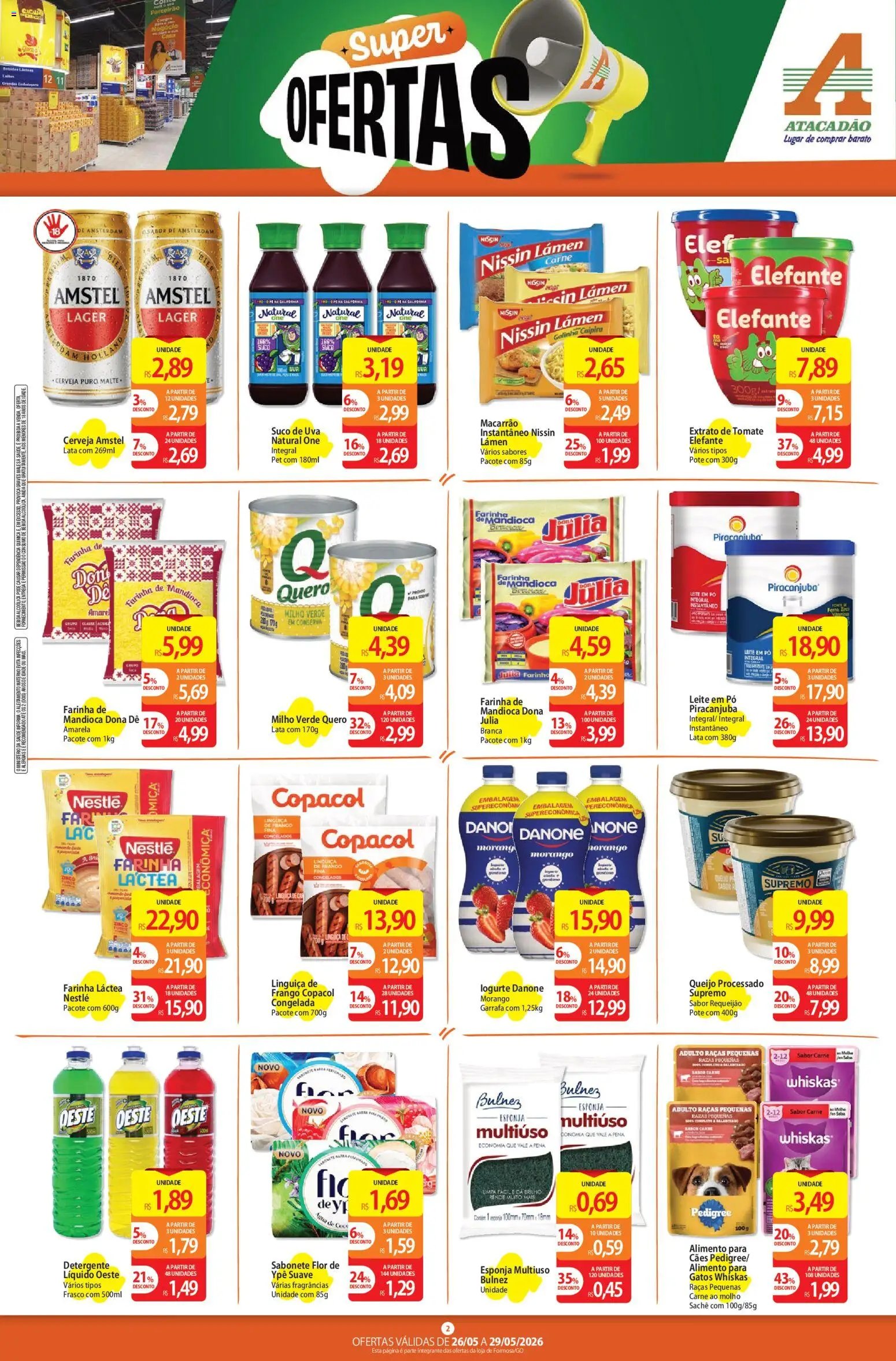 Atacadão folheto a partir de 26/05/2026 Atacadão ofertas - GO (2026-05-26 - 2026-05-29)