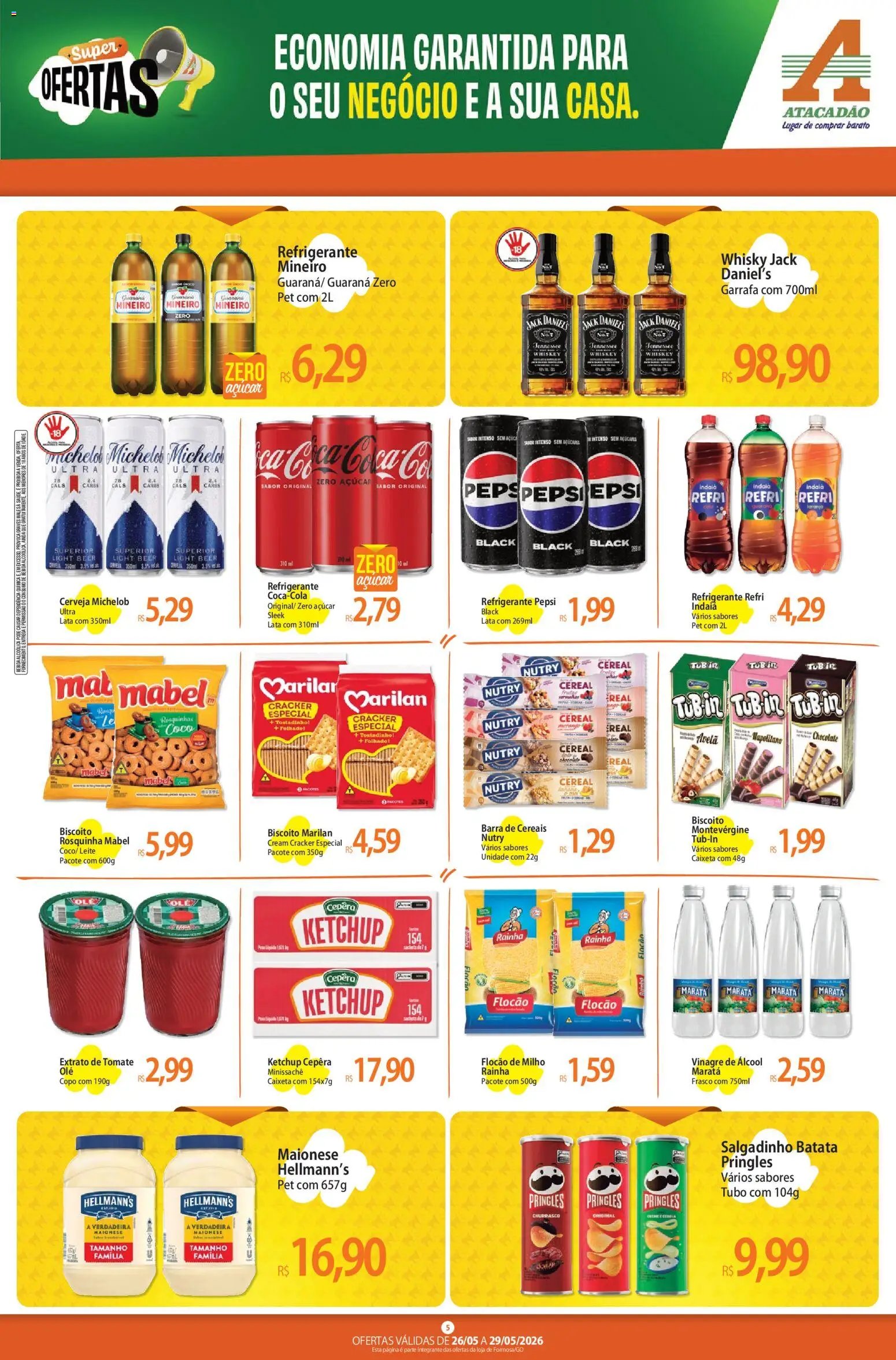 Atacadão folheto a partir de 26/05/2026 Atacadão ofertas - GO (2026-05-26 - 2026-05-29)