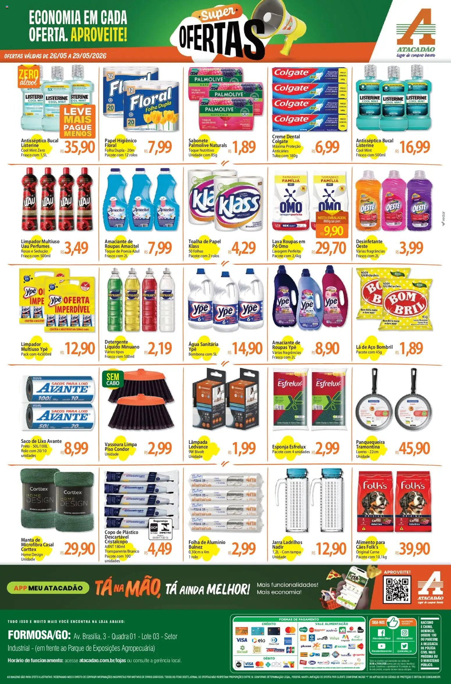 Atacadão folheto a partir de 26/05/2026 Atacadão ofertas - GO (2026-05-26 - 2026-05-29)