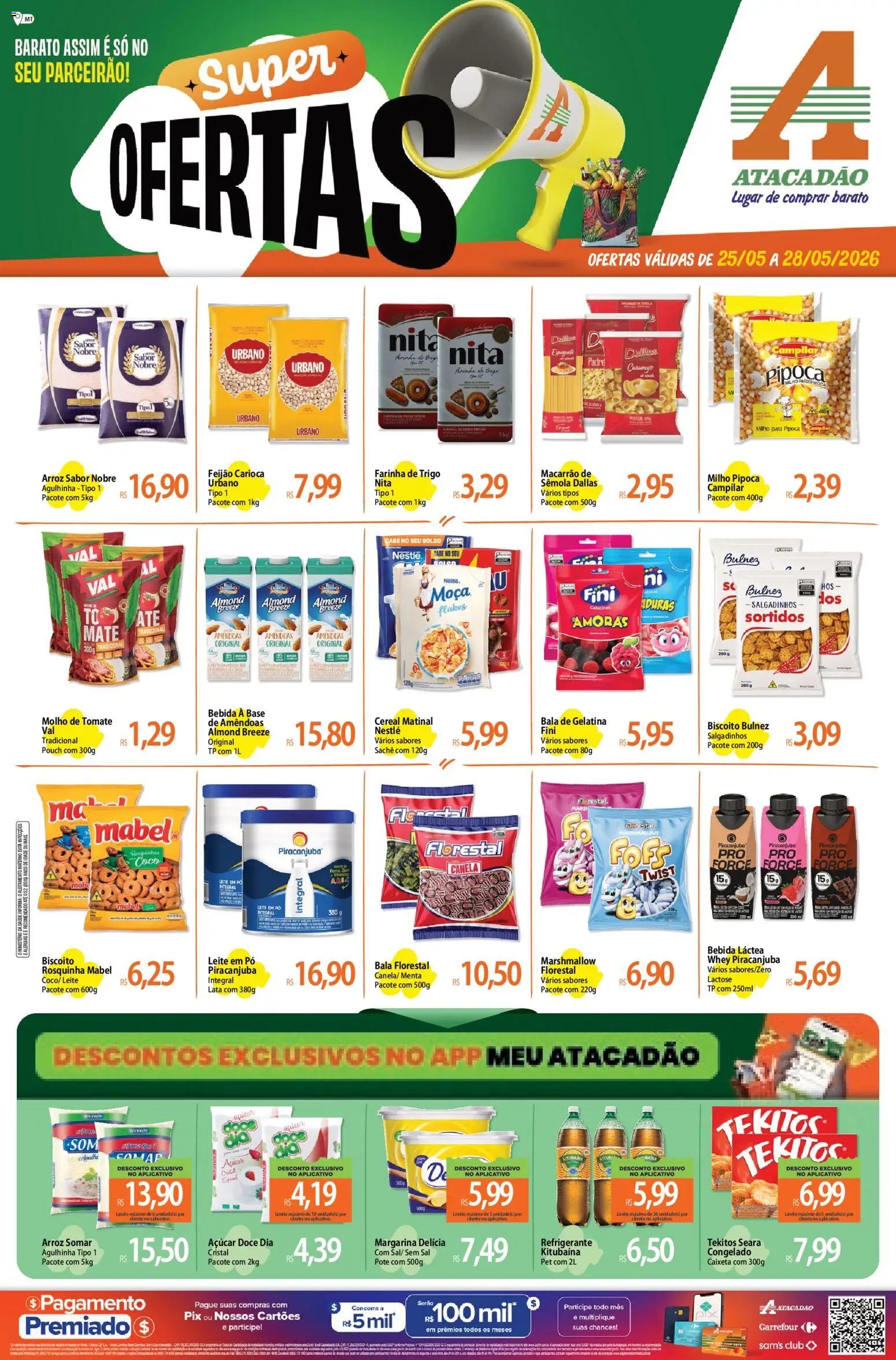 Atacadão folheto a partir de 25/05/2026 Atacadão ofertas - MT (2026-05-25 - 2026-05-28)