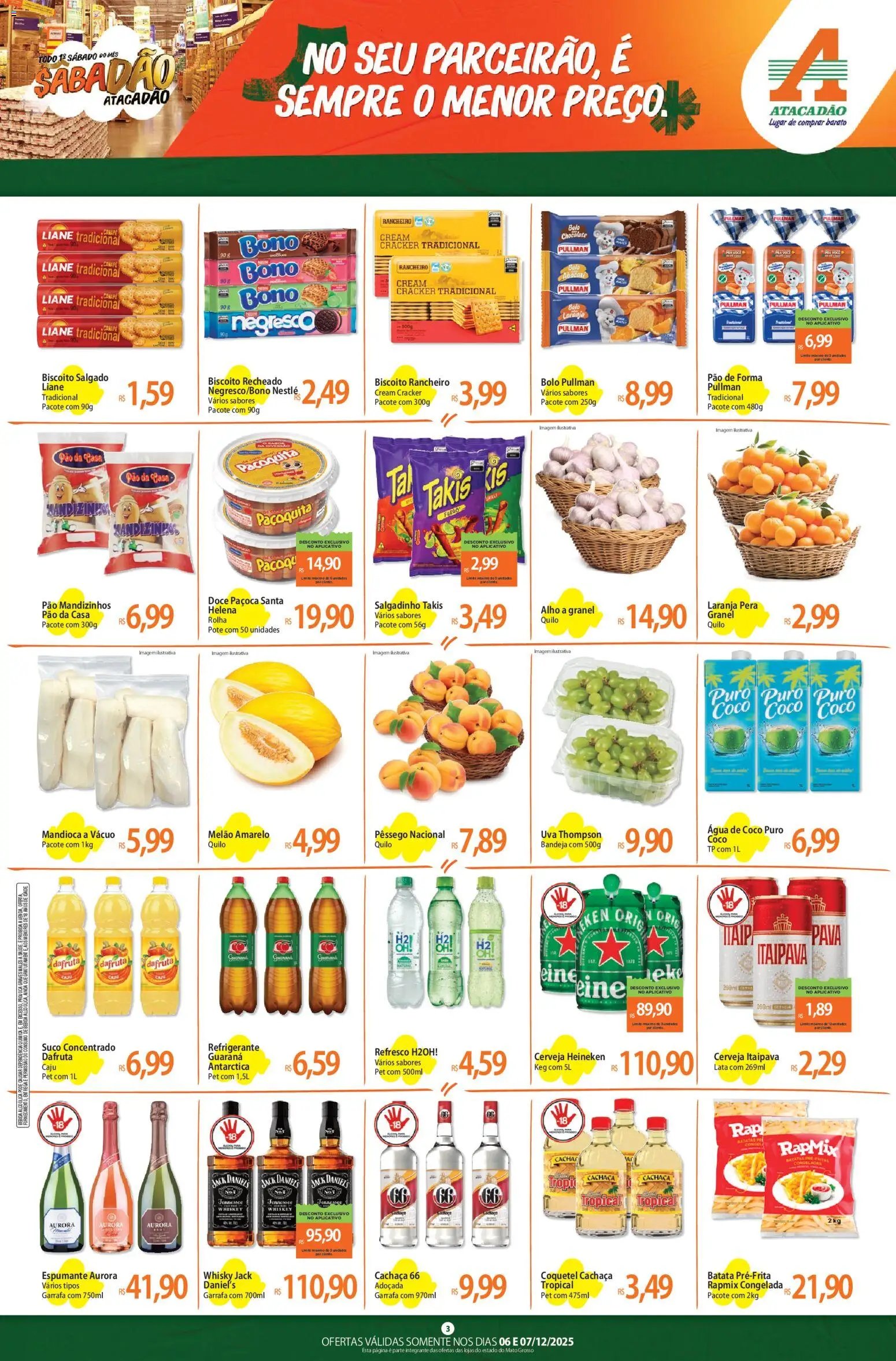 Atacadão folheto a partir de 06/12/2025 Ofertas - MT (2025-12-06 - 2025-12-07)