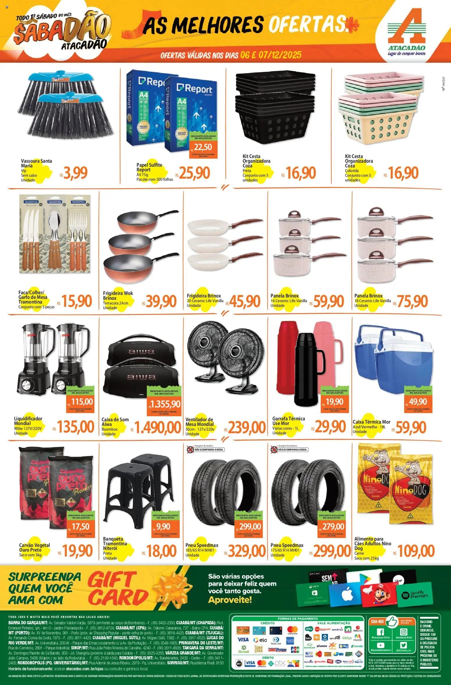 Atacadão folheto a partir de 06/12/2025 Ofertas - MT (2025-12-06 - 2025-12-07)