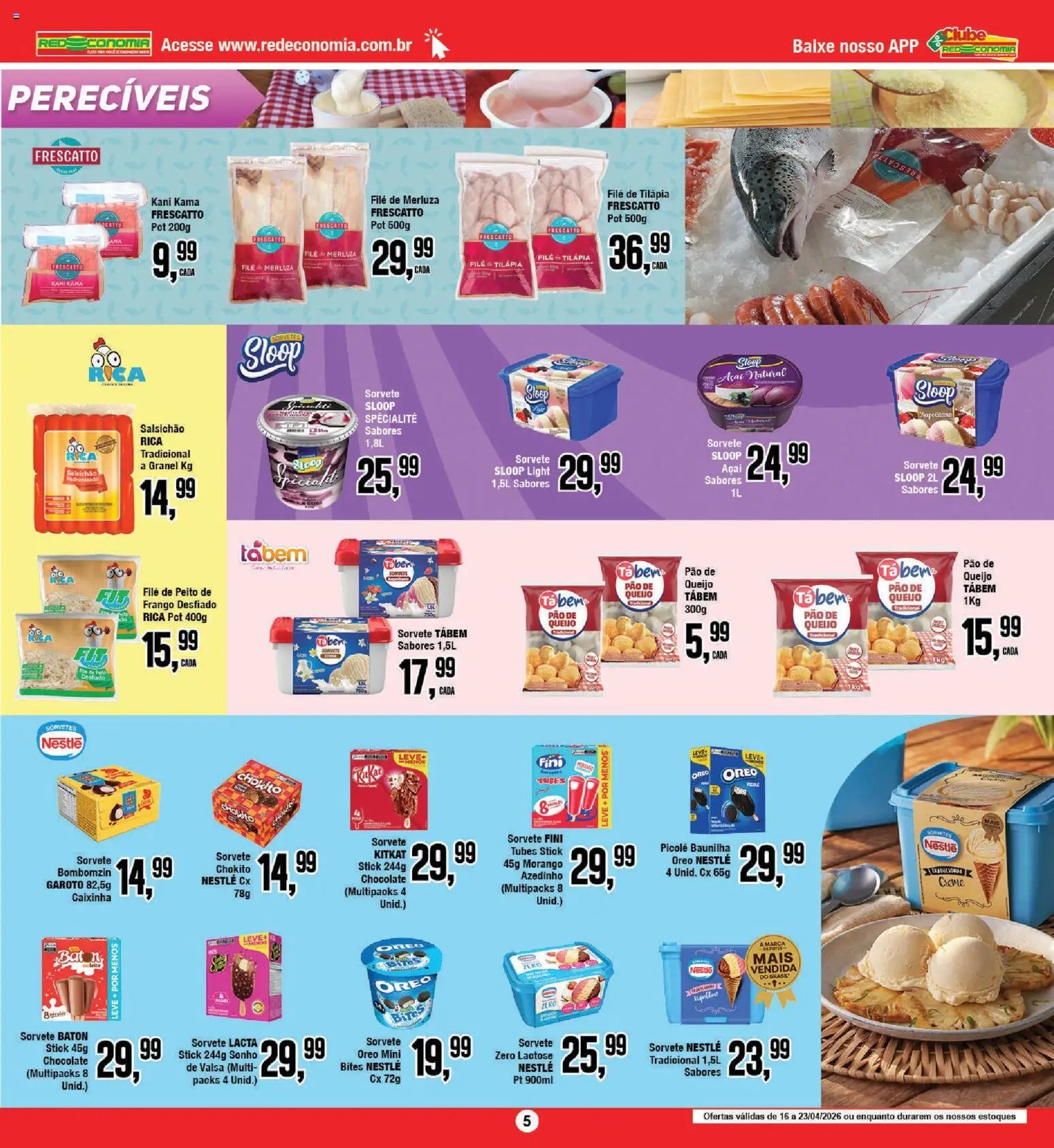 RedEconomia folheto a partir de 16/04/2026 RedEconomia ofertas (2026-04-16 - 2026-04-23)