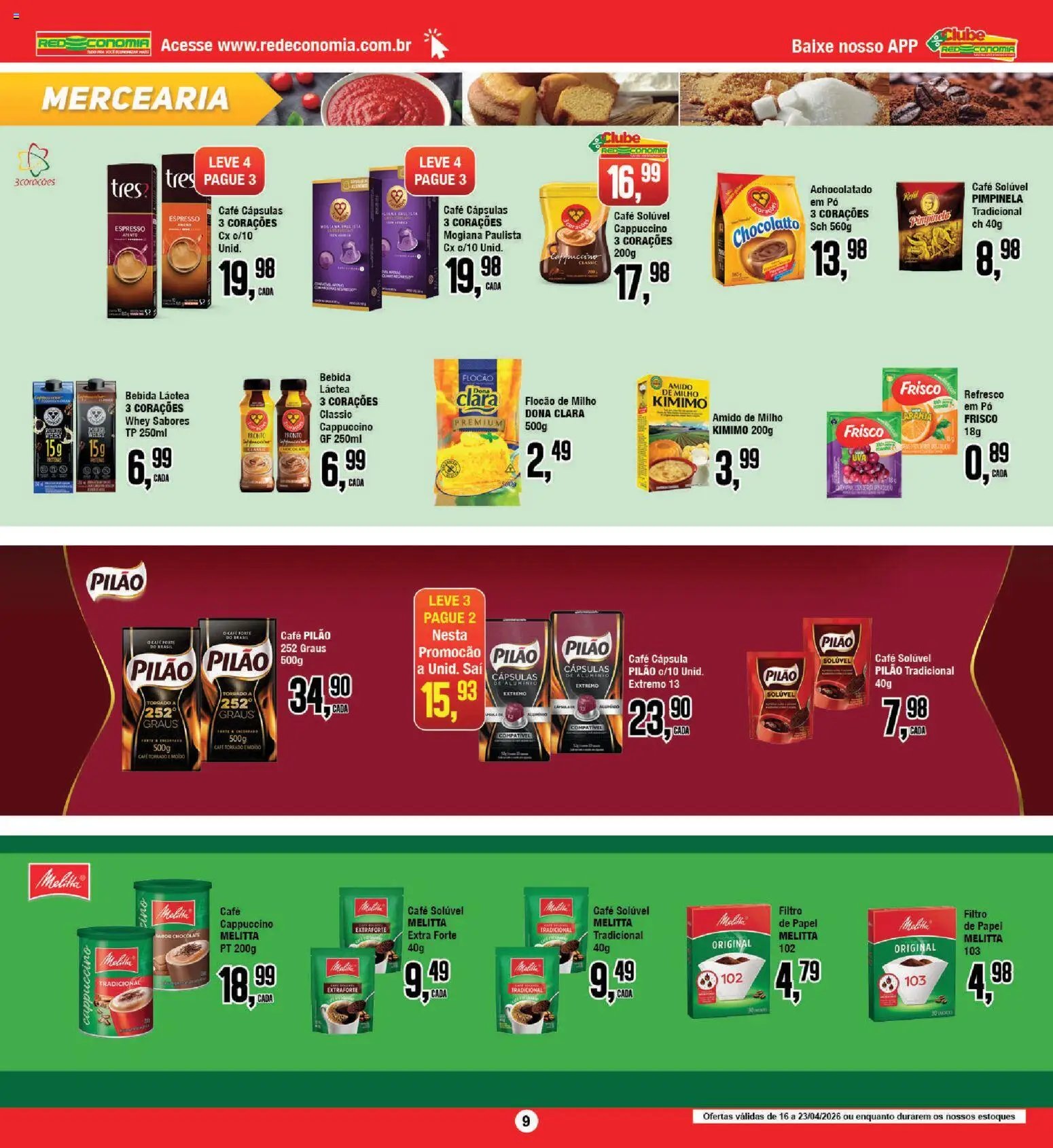 RedEconomia folheto a partir de 16/04/2026 RedEconomia ofertas (2026-04-16 - 2026-04-23)