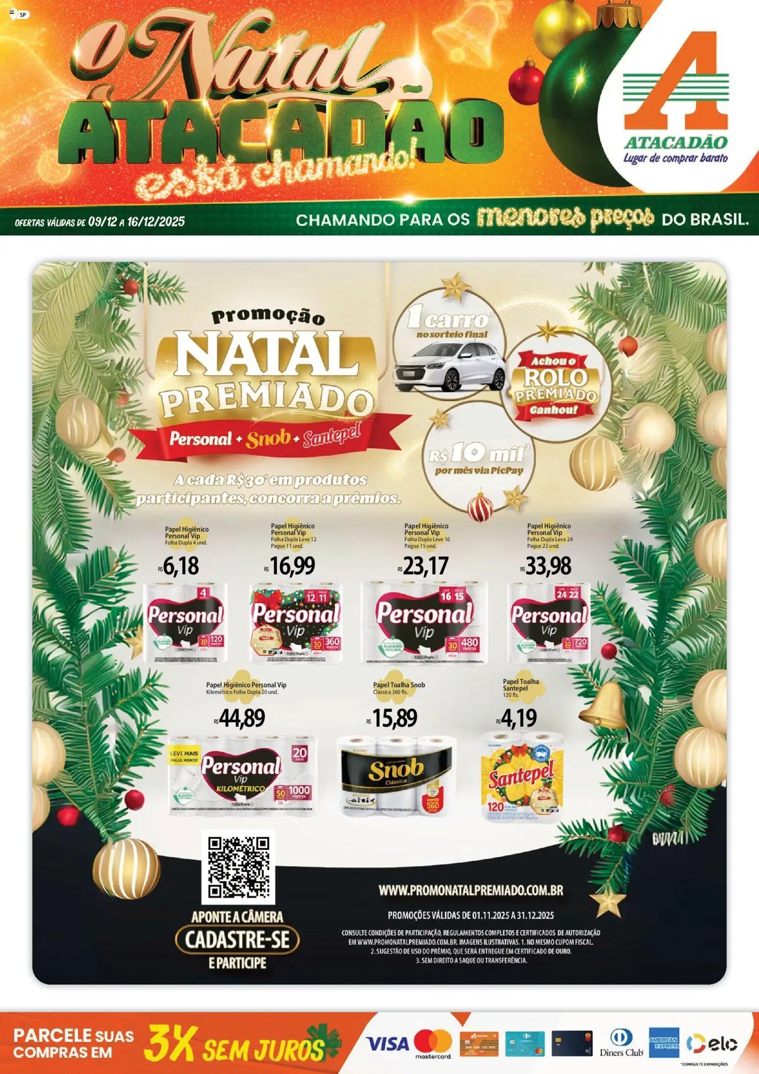 Atacadão folheto a partir de 09/12/2025 Ofertas - SP (2025-12-09 - 2025-12-16)
