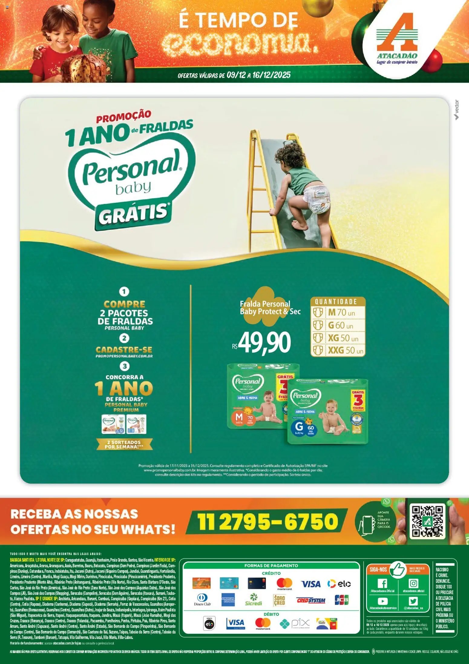 Atacadão folheto a partir de 09/12/2025 Ofertas - SP (2025-12-09 - 2025-12-16)