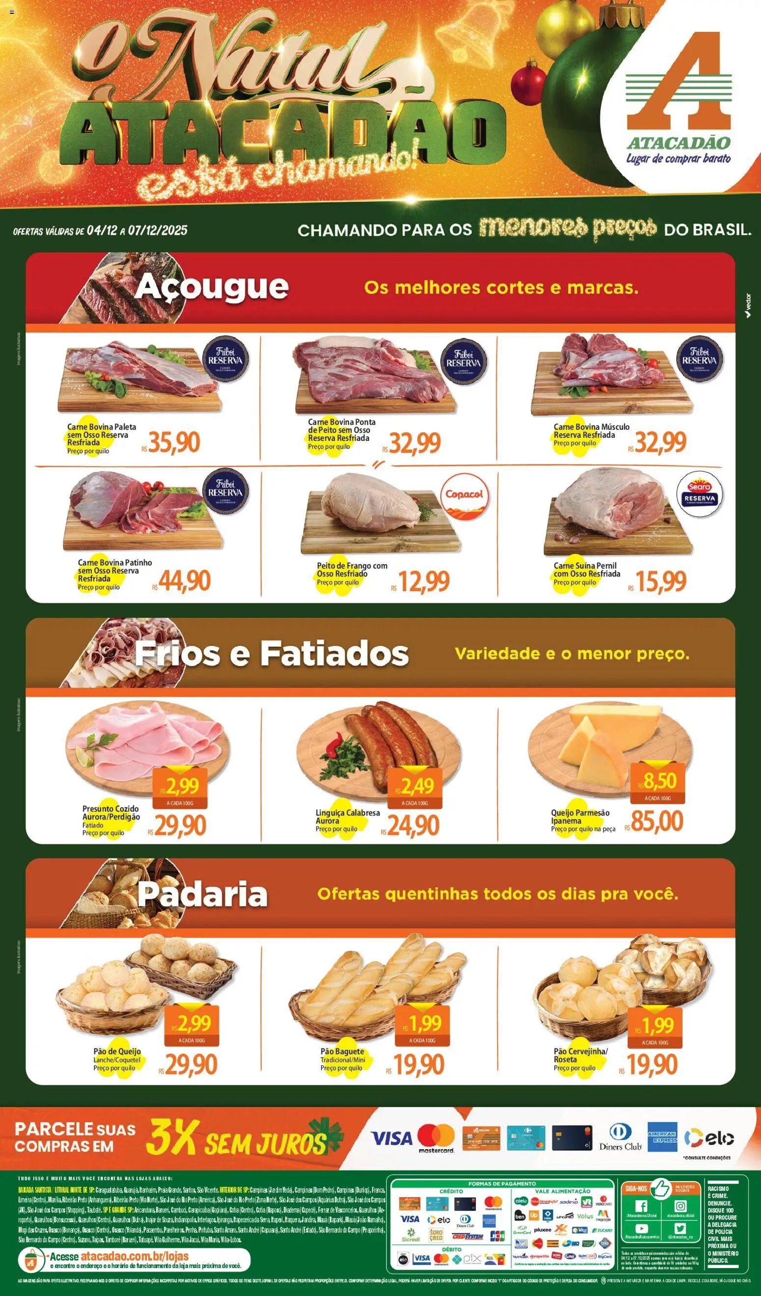 Atacadão folheto a partir de 04/12/2025 Ofertas - SP (2025-12-04 - 2025-12-07)