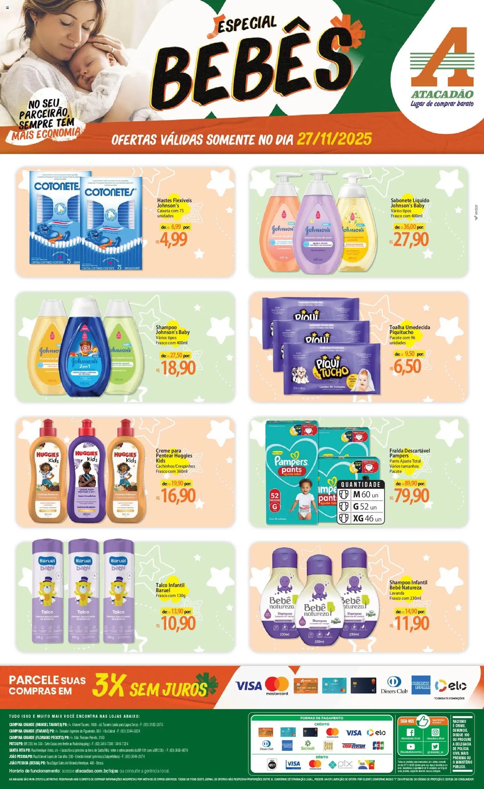 Atacadão folheto a partir de 27/11/2025 Ofertas - PB (2025-11-27 - 2025-11-27)