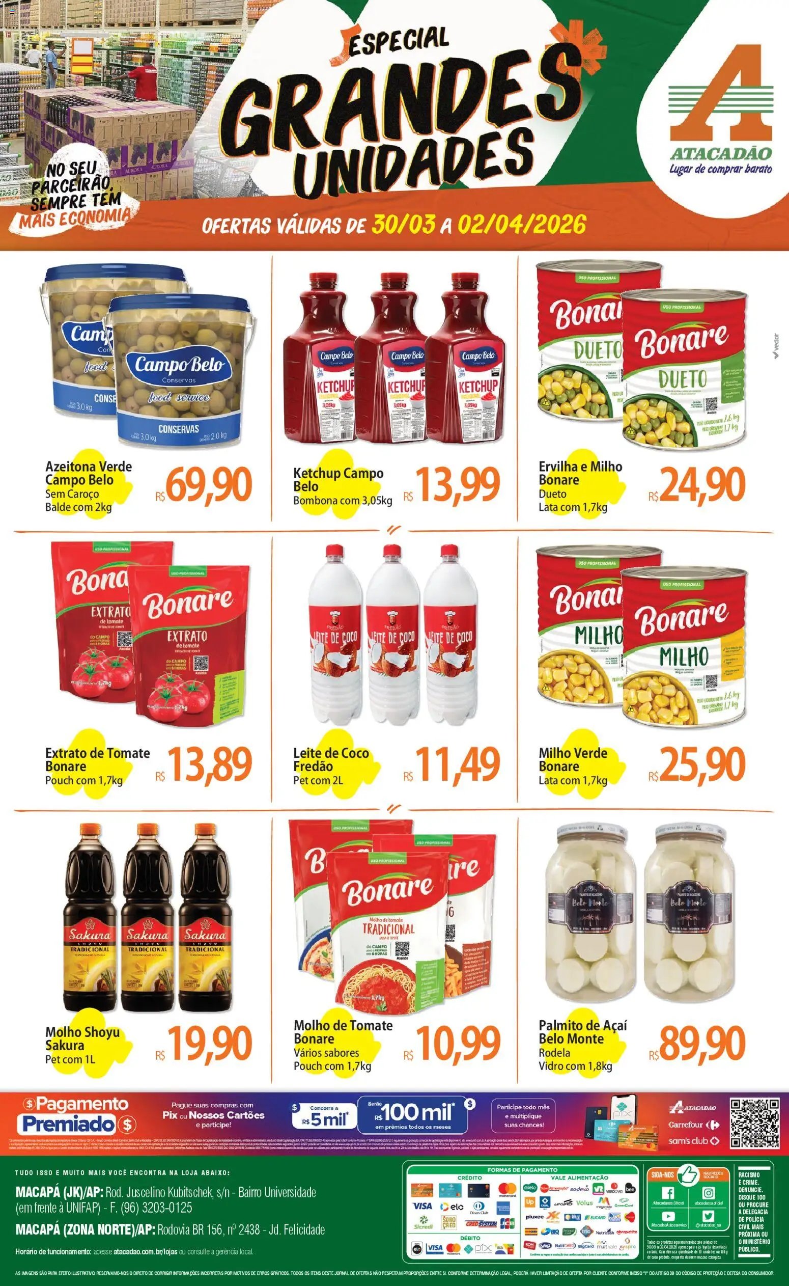 Atacadão folheto a partir de 30/03/2026 Atacadão ofertas - AP (2026-03-30 - 2026-04-02)