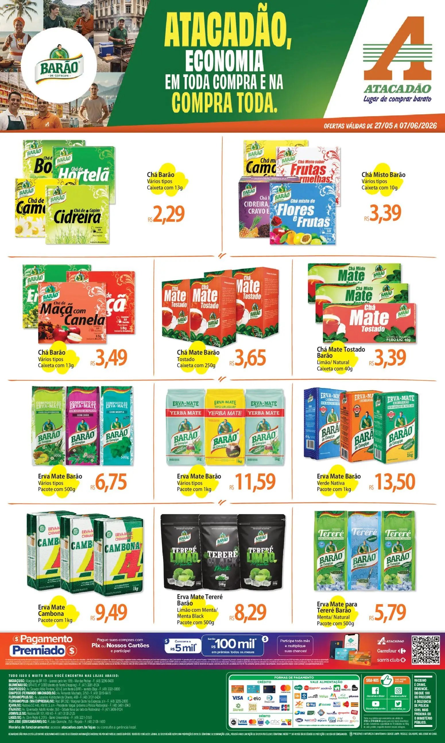Atacadão folheto a partir de 27/05/2026 Atacadão ofertas - SC (2026-05-27 - 2026-06-07)