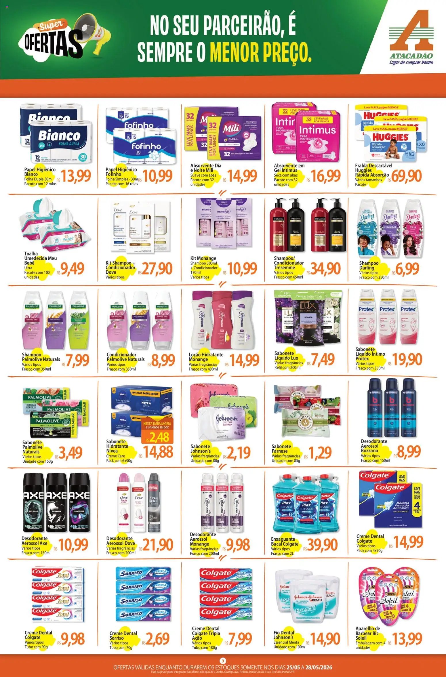 Atacadão folheto a partir de 25/05/2026 Atacadão ofertas - PR (2026-05-25 - 2026-05-28)