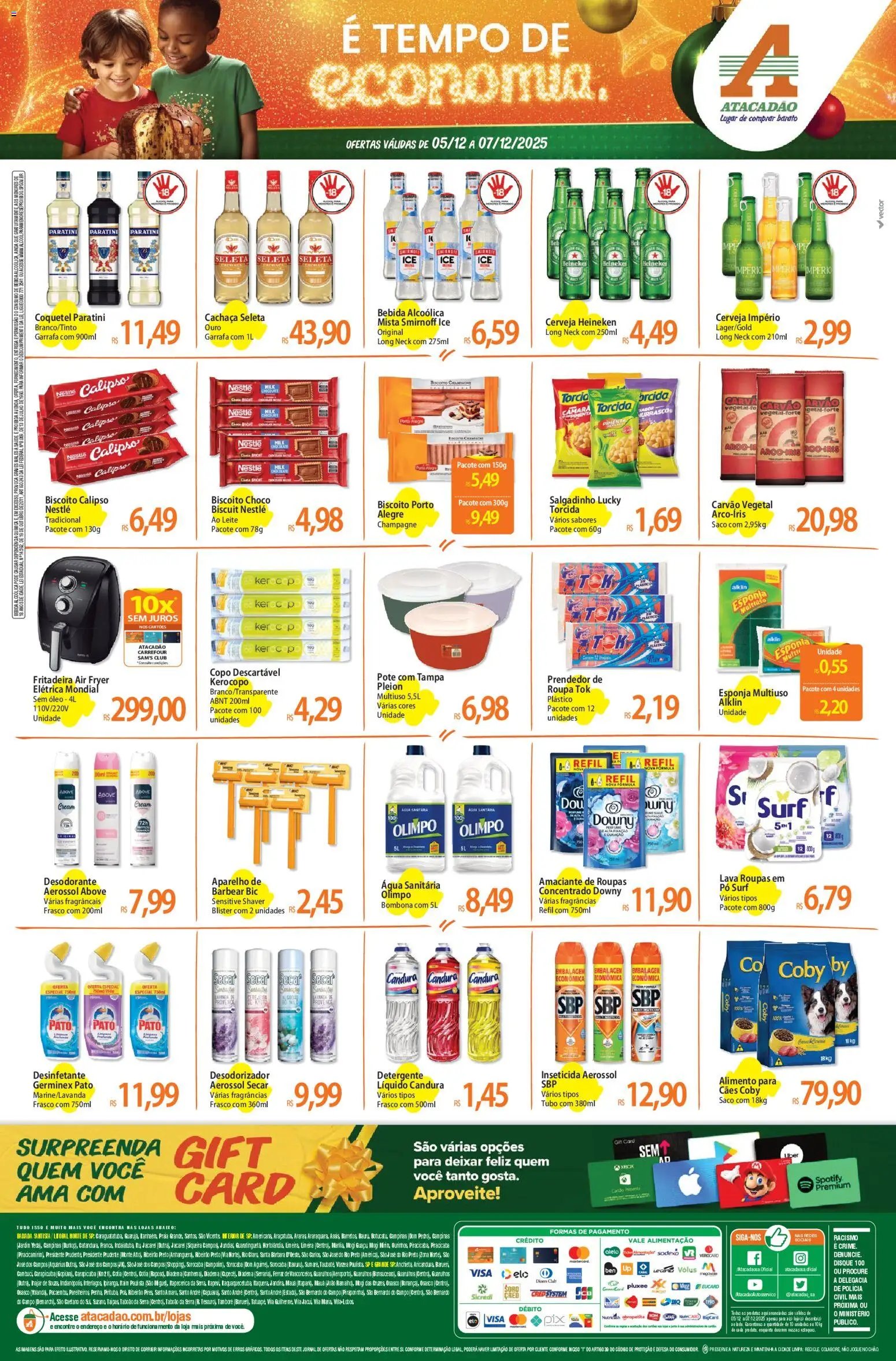 Atacadão folheto a partir de 05/12/2025 Ofertas - SP (2025-12-05 - 2025-12-07)
