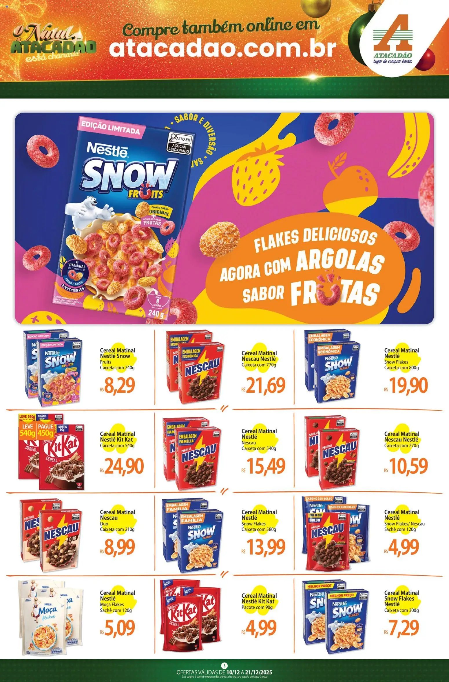 Atacadão folheto a partir de 10/12/2025 Ofertas - MT (2025-12-10 - 2025-12-21)