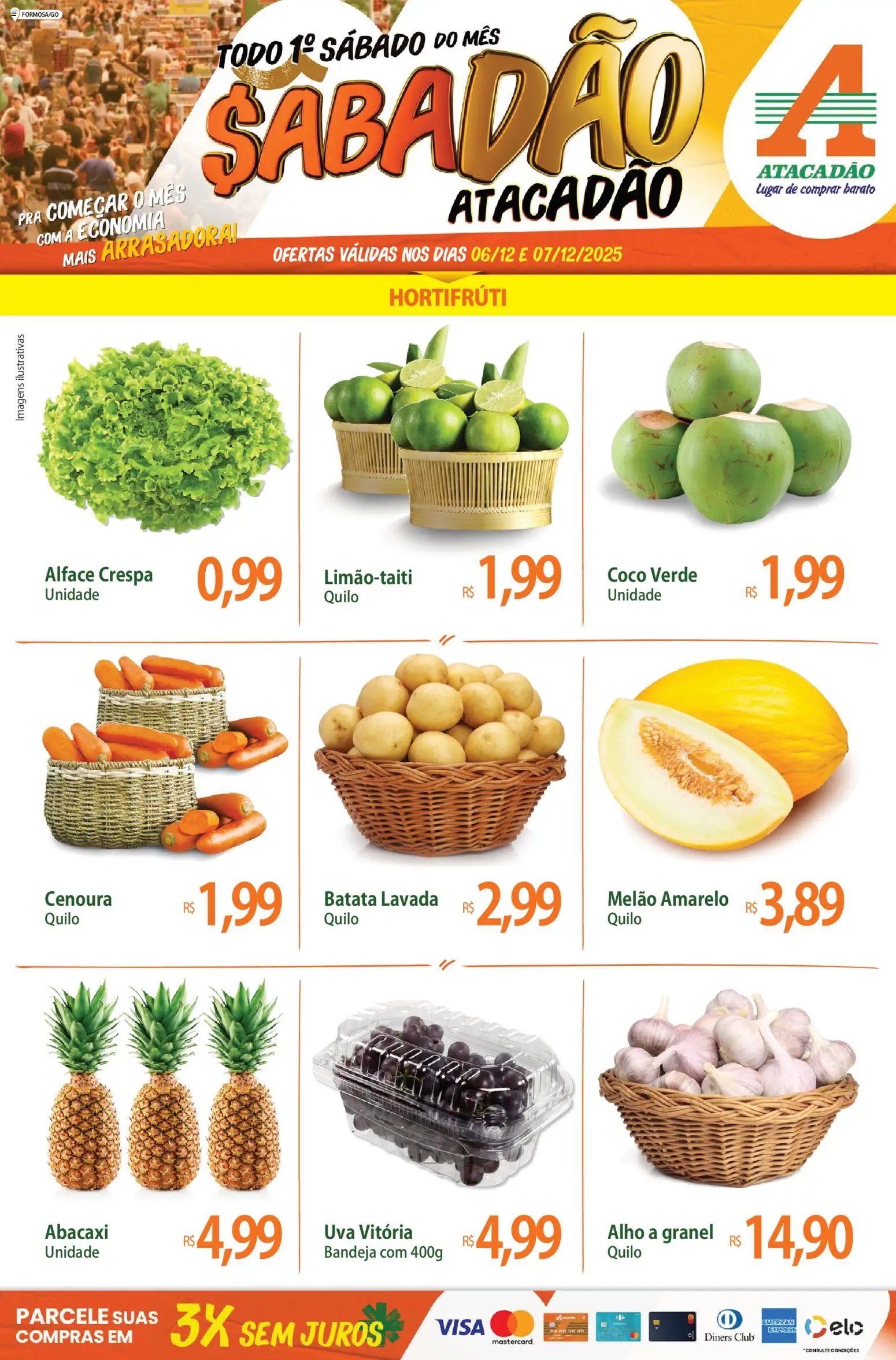Atacadão folheto a partir de 06/12/2025 Ofertas - GO (2025-12-06 - 2025-12-07)