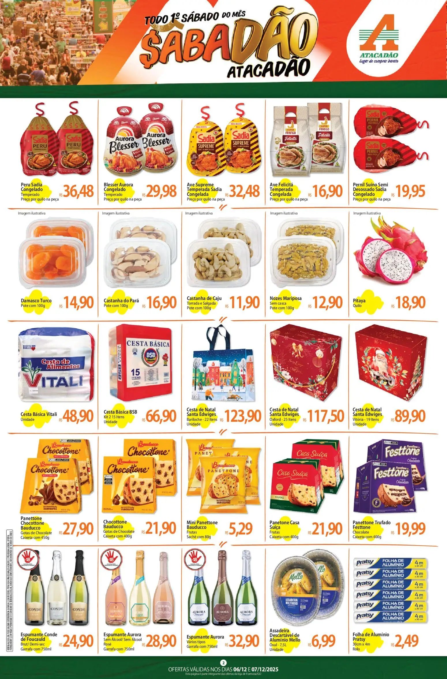 Atacadão folheto a partir de 06/12/2025 Ofertas - GO (2025-12-06 - 2025-12-07)